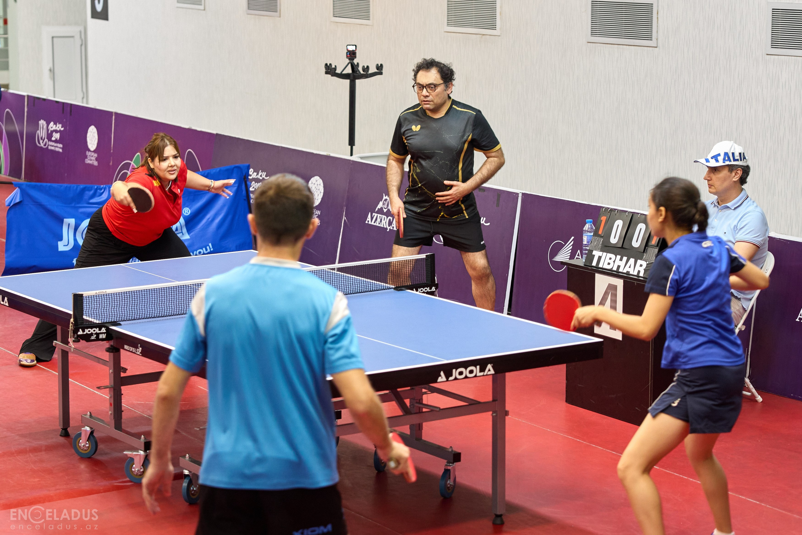 Table Tennis. Mix Tournament. Фотограф в Баку Kamran Enceladus