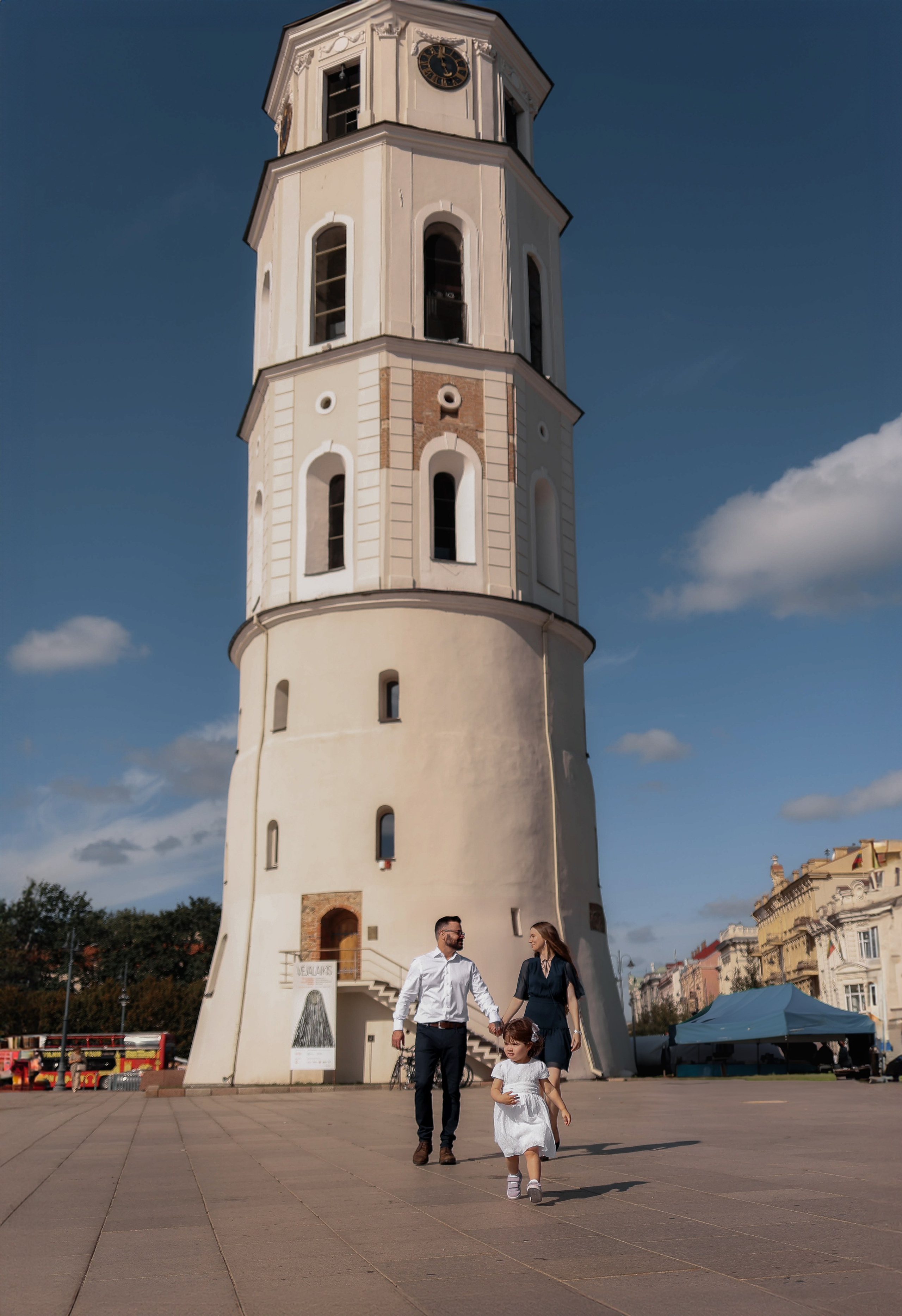Семейная прогулка в сердце Вильнюса. Семейный и детский фотограф в Вильнюсе Светлана Наумова