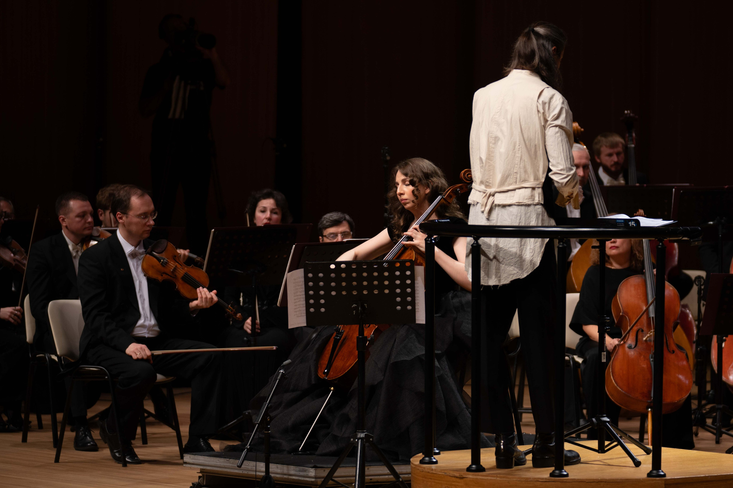 The Tchaikovsky Academic Grand Symphony Orchestra in Baku. Wedding&Event photographer Ismail Rzayev in Baku