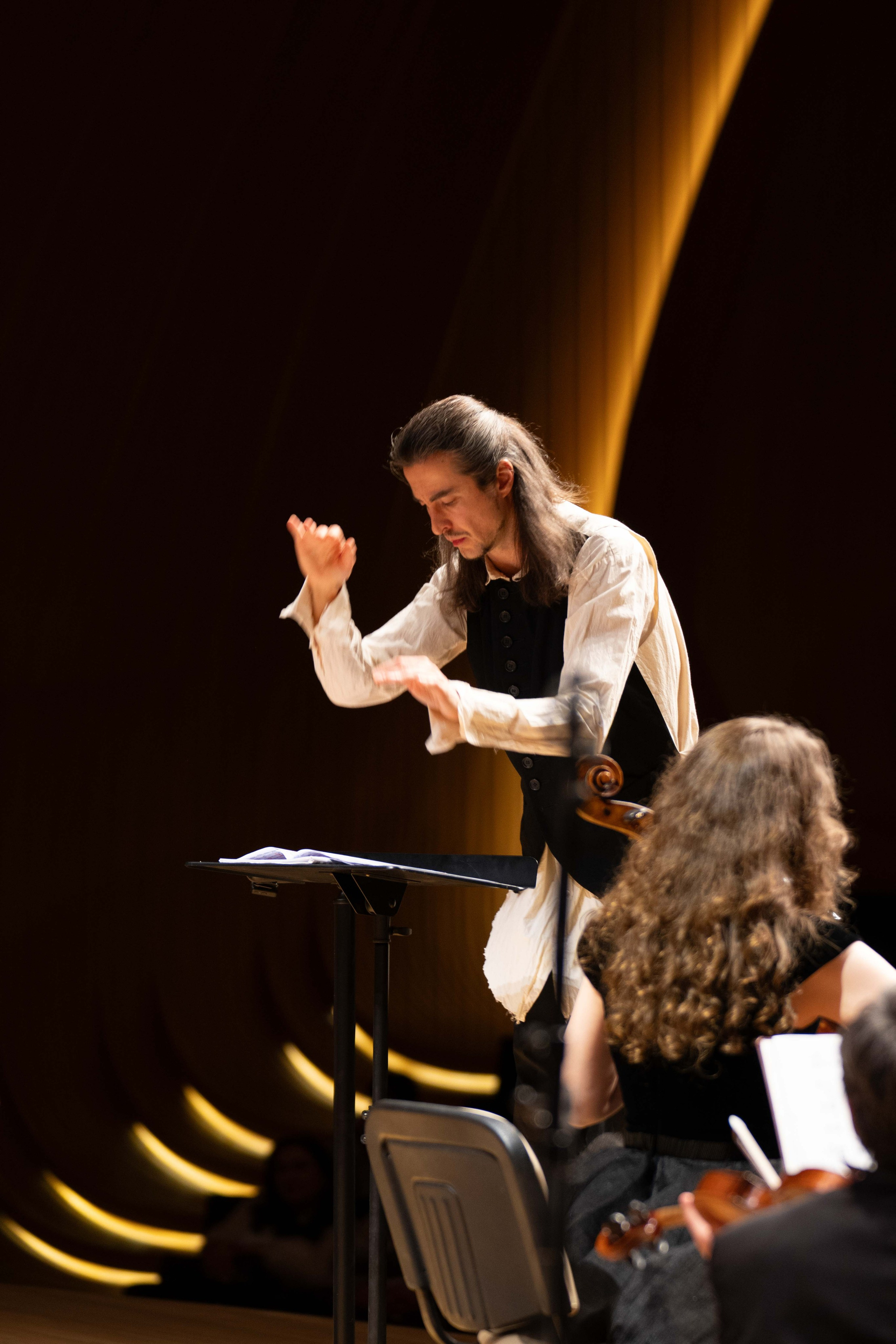 The Tchaikovsky Academic Grand Symphony Orchestra in Baku. Wedding&Event photographer Ismail Rzayev in Baku