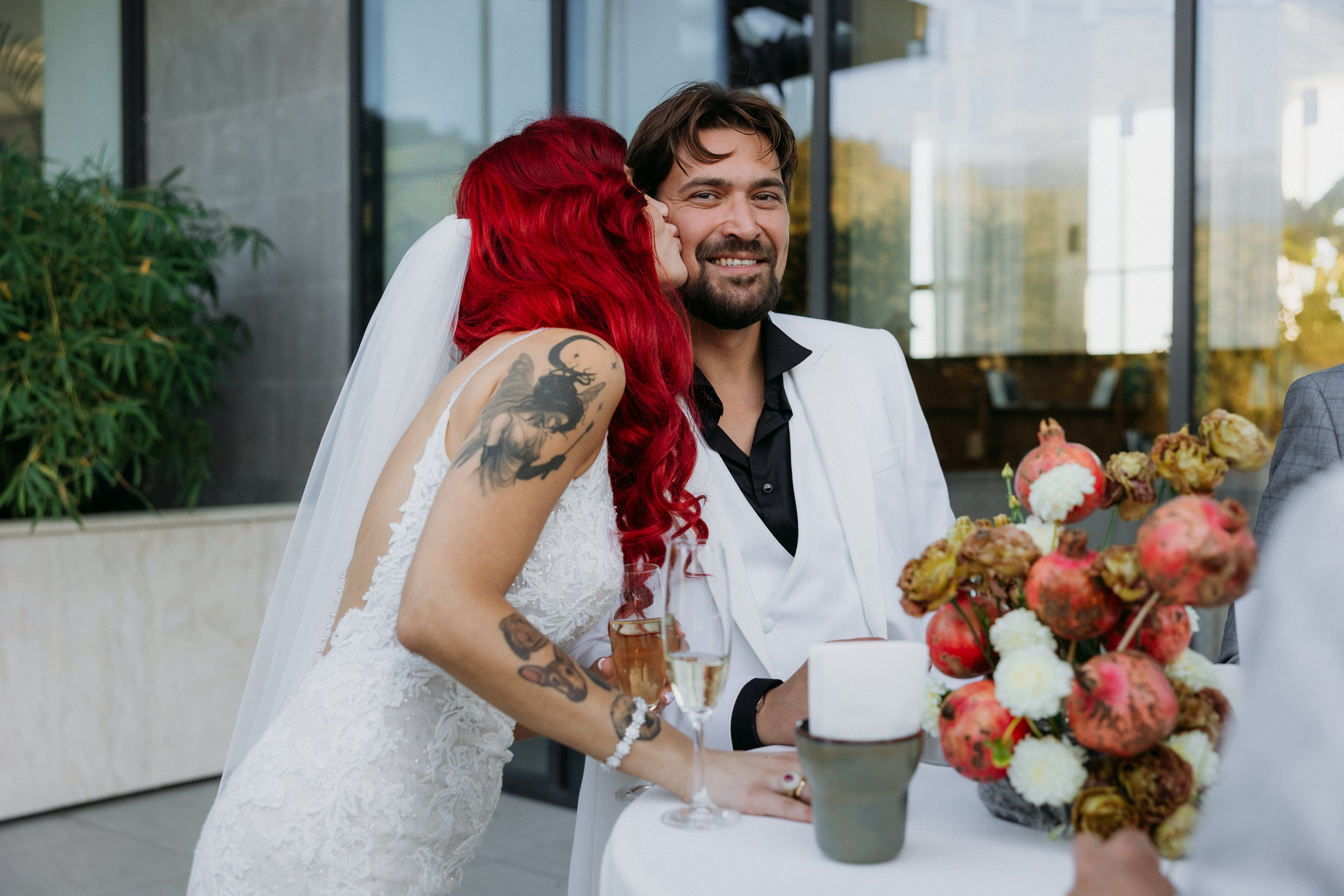A dreamy wedding on Kvareli lake. Wedding photographer in Tbilisi Ioseb Mamniashvili