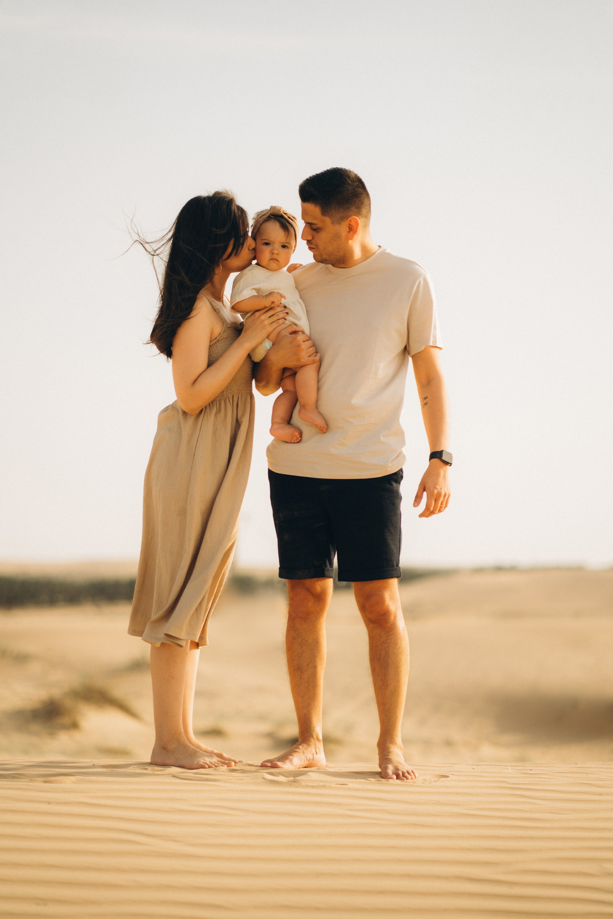 Sunset in the desert. Angela Iakovleva — Family Photographer in Dubai