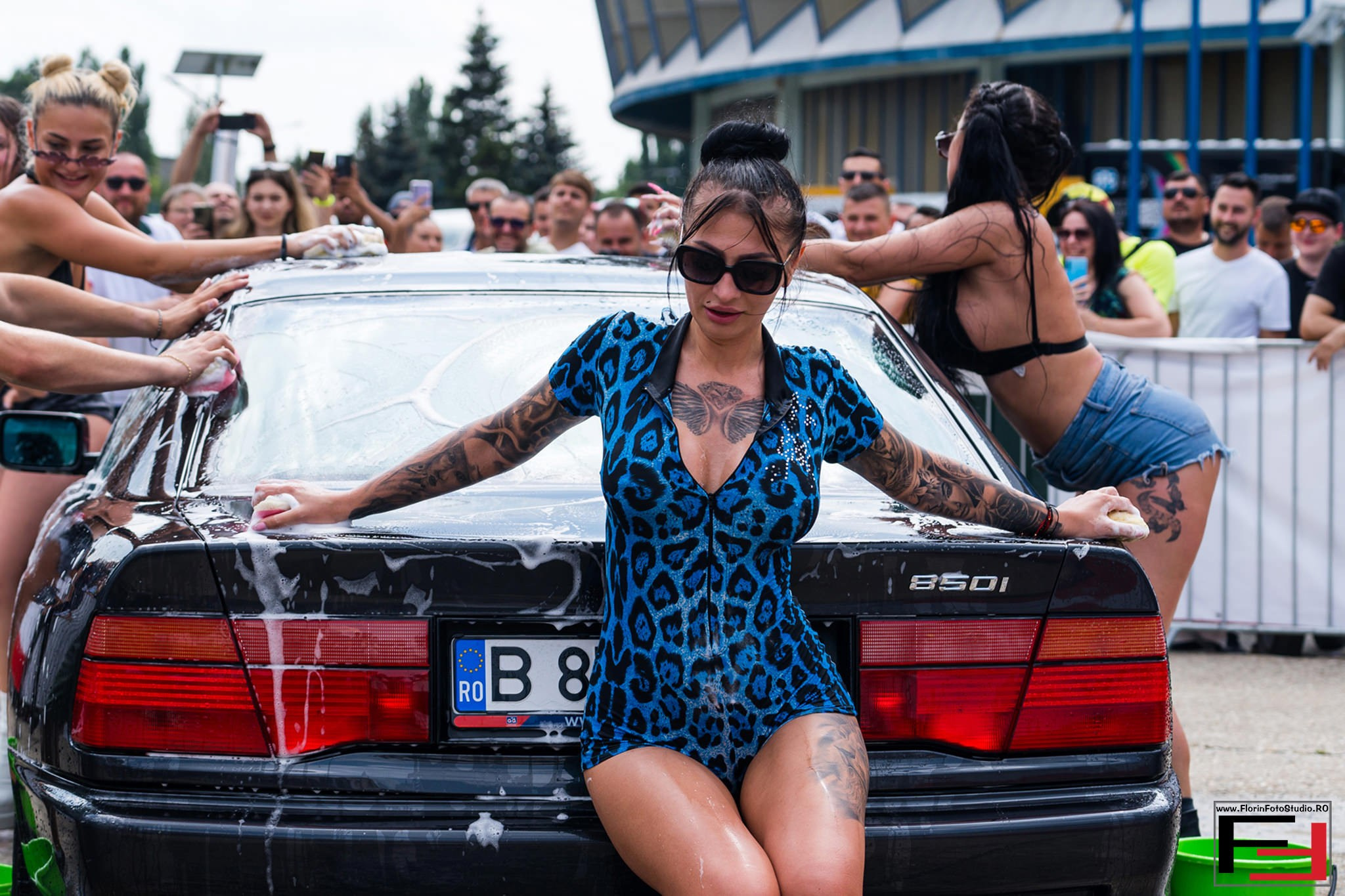 Car Wash @ Auto Total Business Show 2024. Studio foto Galati sexy — boudoir fotograf freelancer Florin Costache