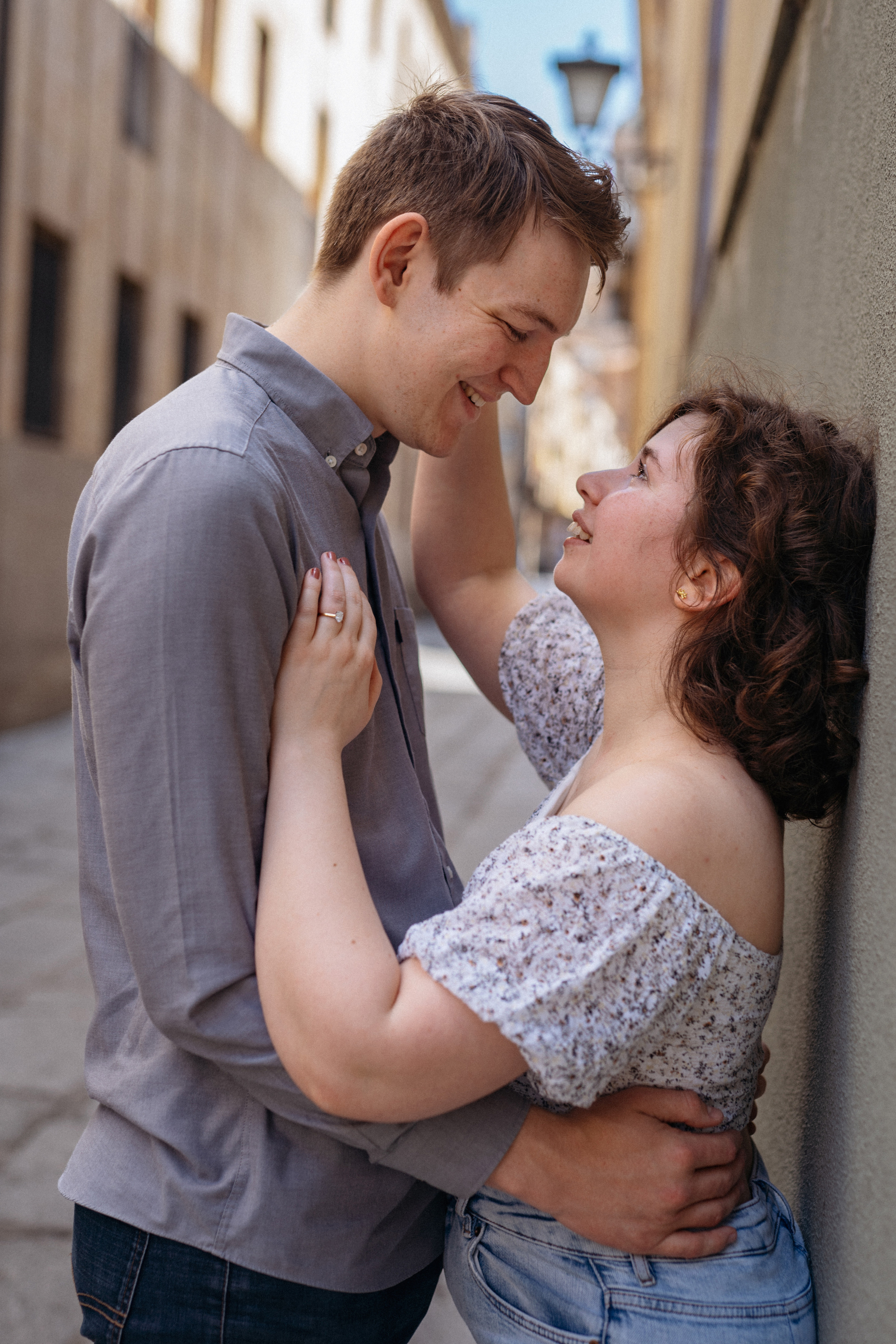 Sesiones de fotos de propuesta de matrimonio en Madrid. Fotógrafo en Madrid, España. Alyona Belyaninova