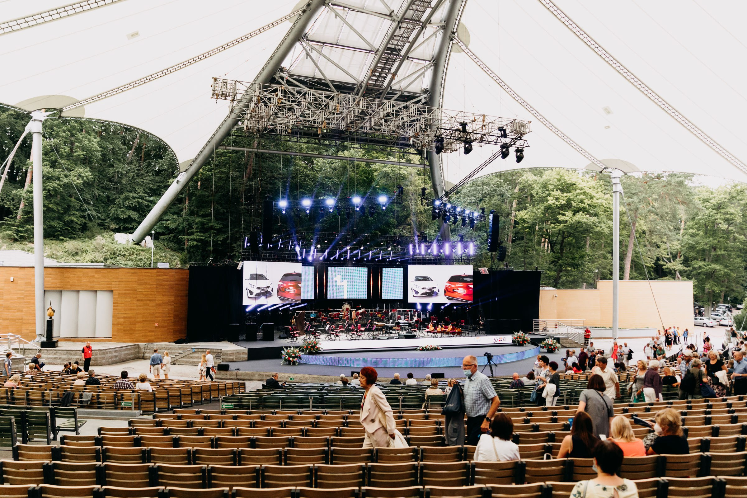 Opera Leśna Koncert. Fotograf Ślubny Warszawa - Sesje Biznesowe Rodzinne Eventy