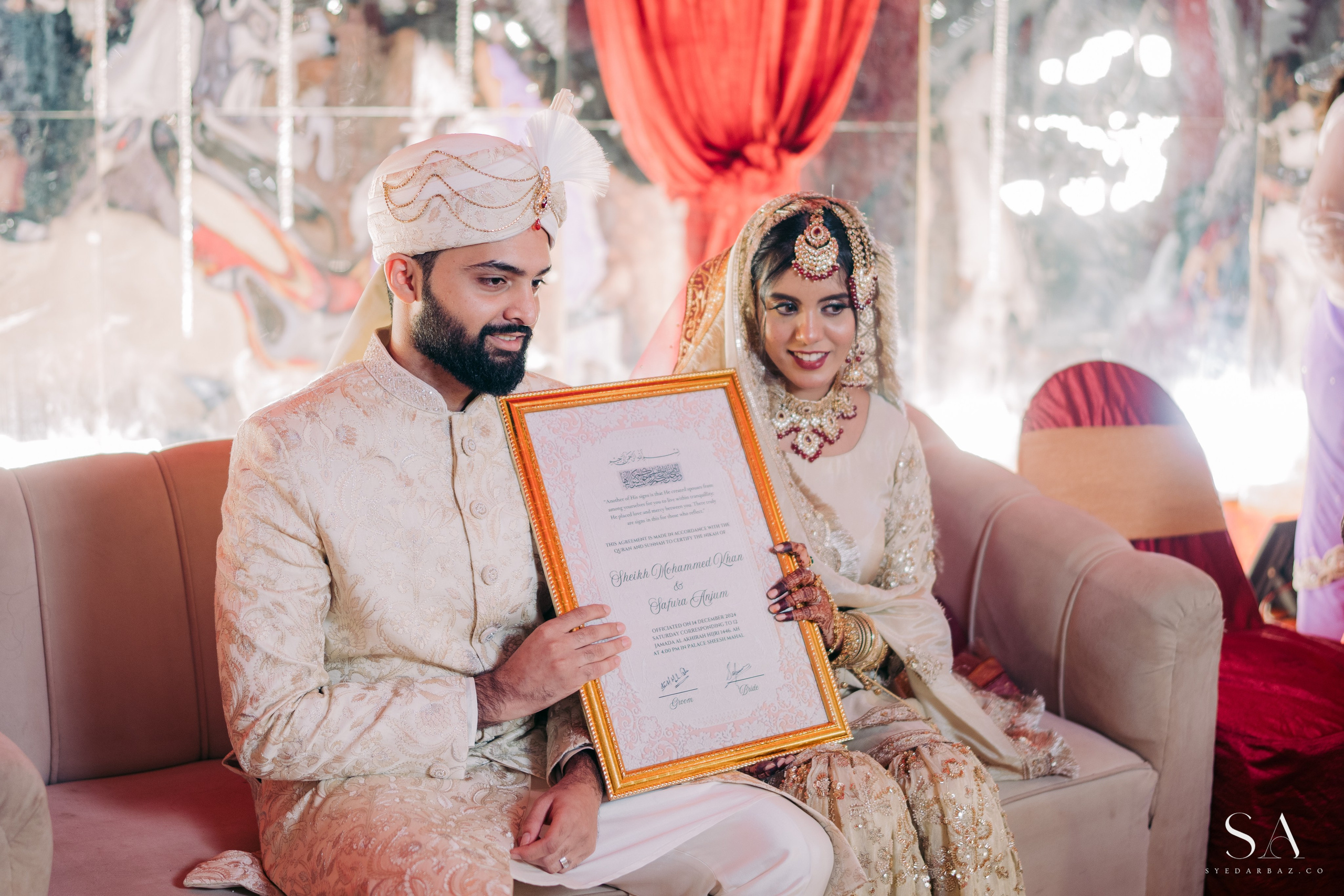 Safura & Mohammed. Wedding photography in bangalore