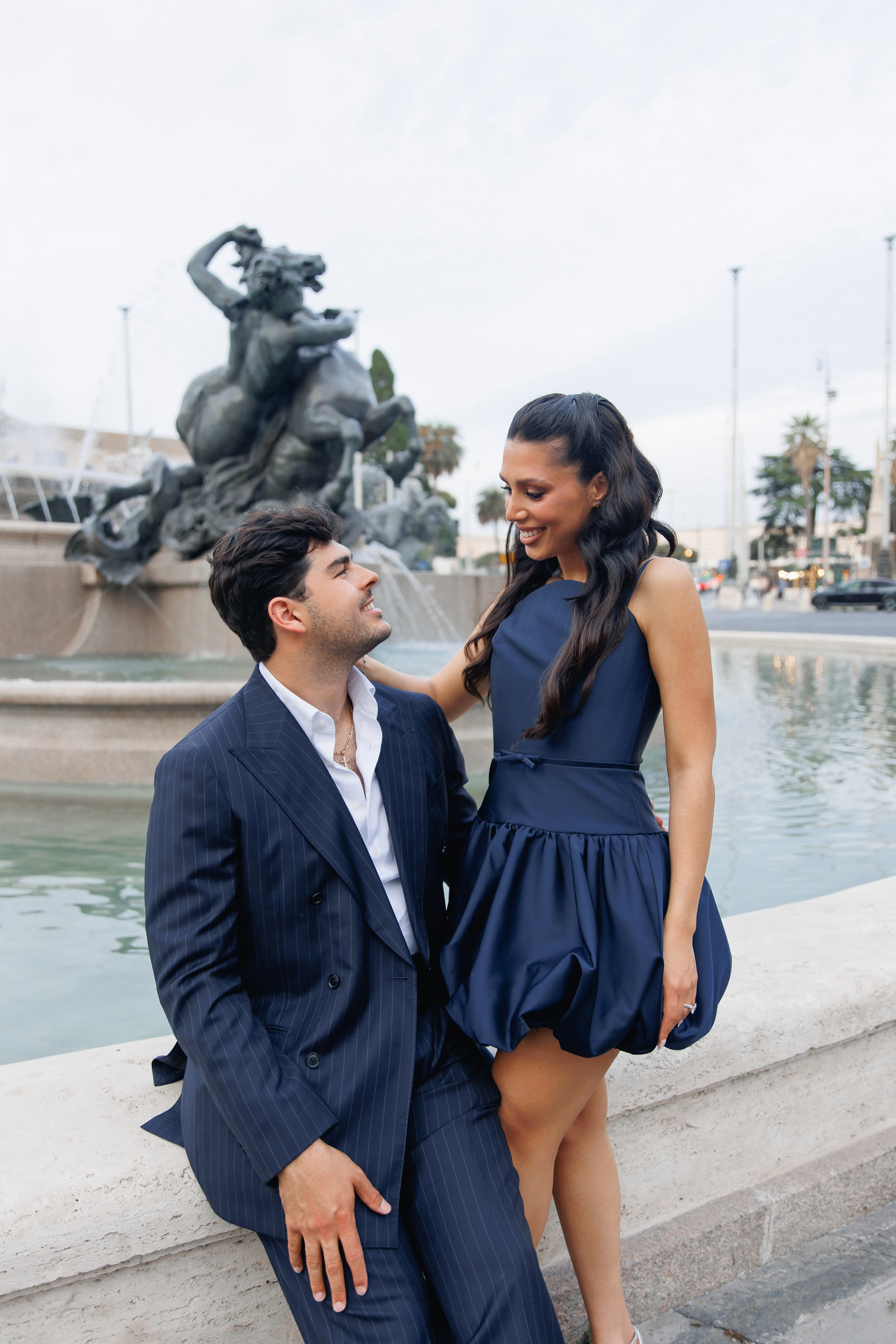 Karen & Dante. Wedding Photographer Rome Tuscany Como Sicily Puglia Amalfy Italy- Oksana Savenchuk