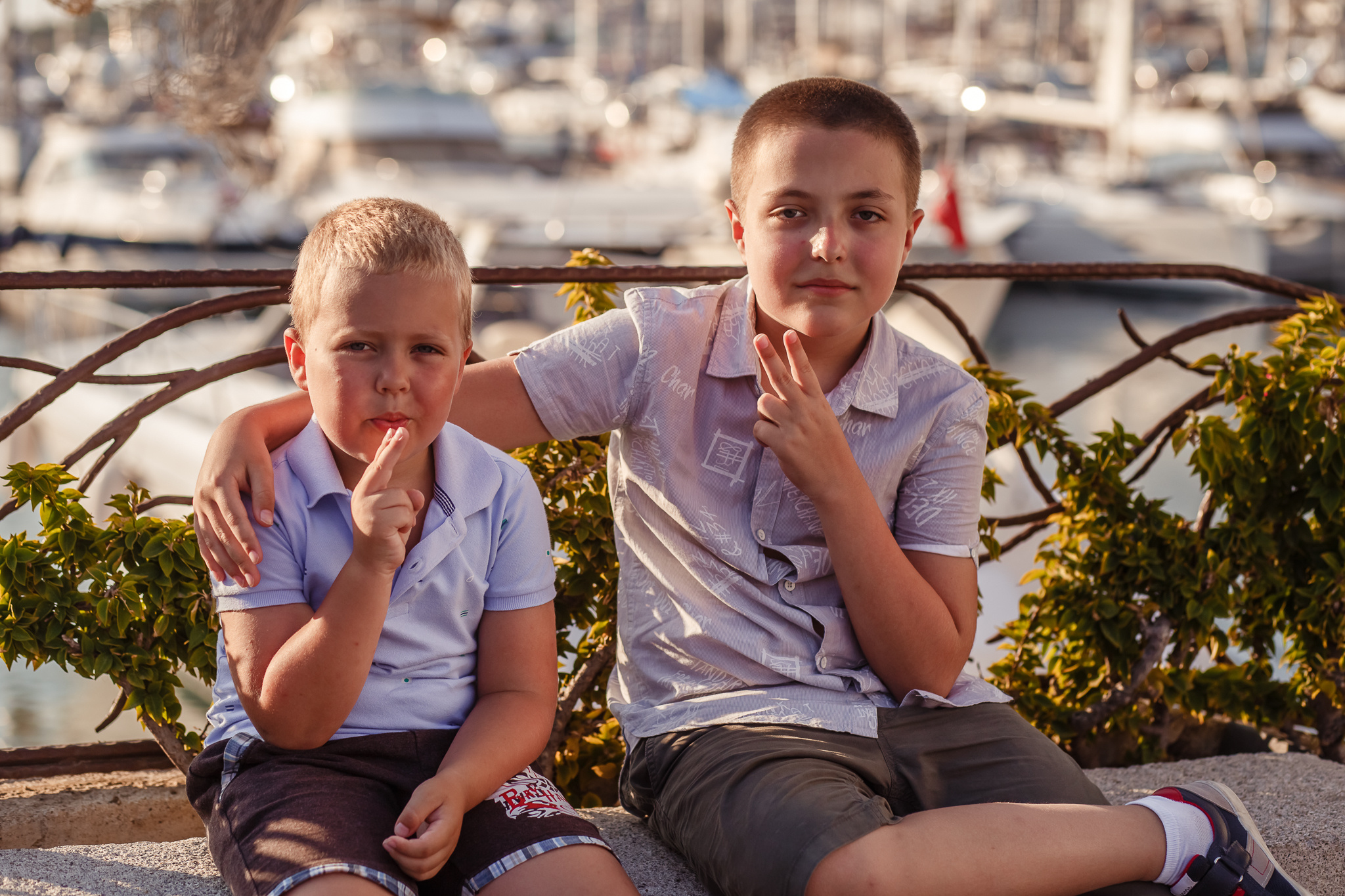Family photo session in Cesme