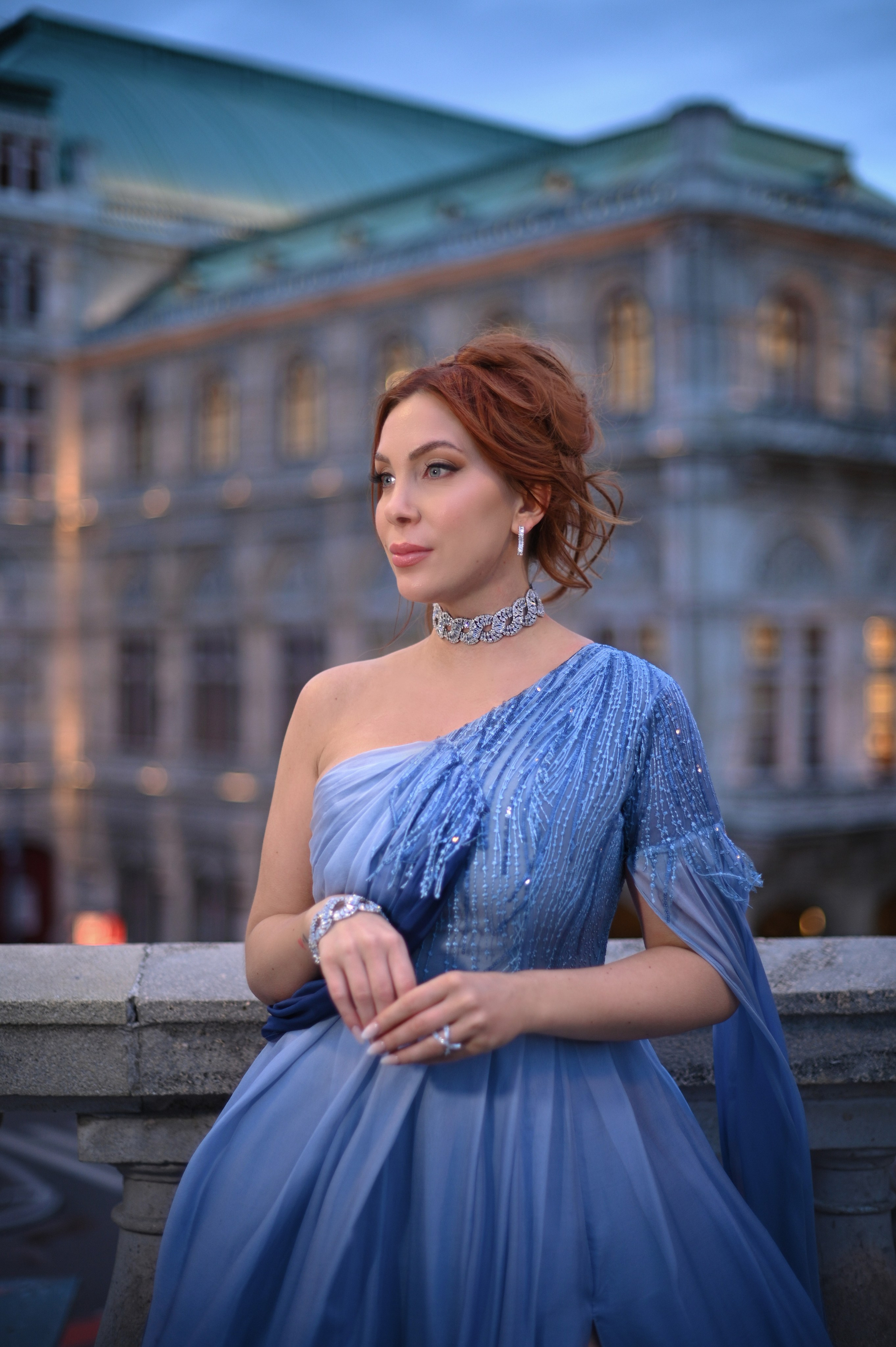 Tara for Viennese Opera Ball. Photo Vienna and Bratislava