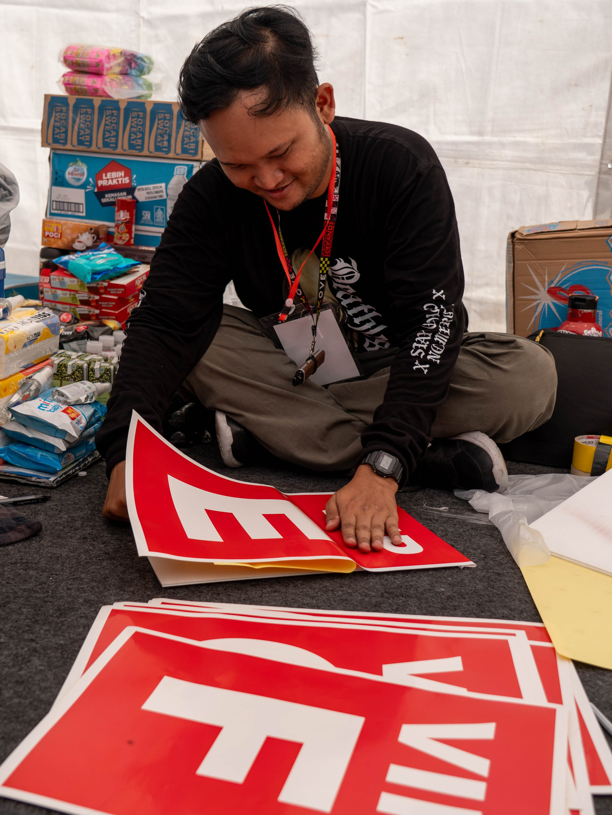 Laskar Cinta Concert — Behind The Scenes. Aro Salaka Event Photography