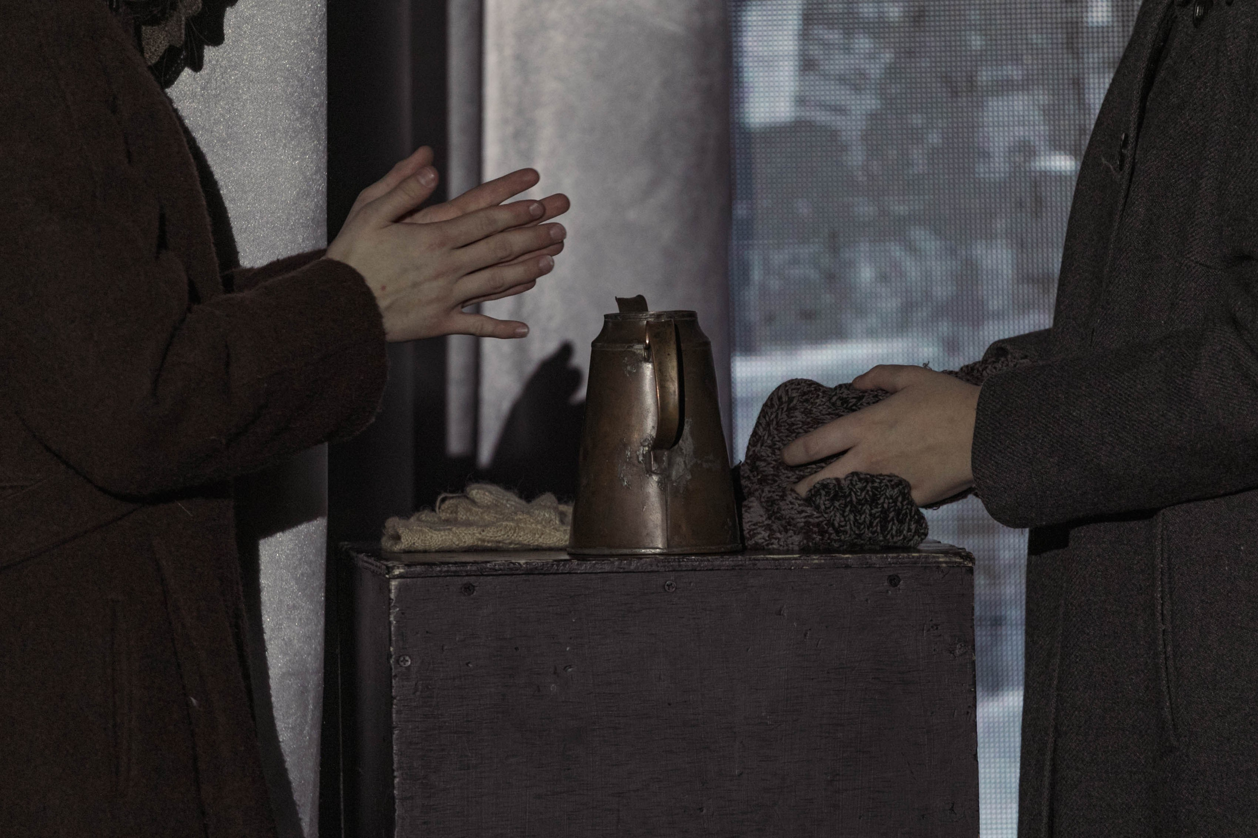 Спектакль "Узелки блокадной памяти", студия художественного слова "Начало", 2024 г. Фотограф: Адмакина Дарья