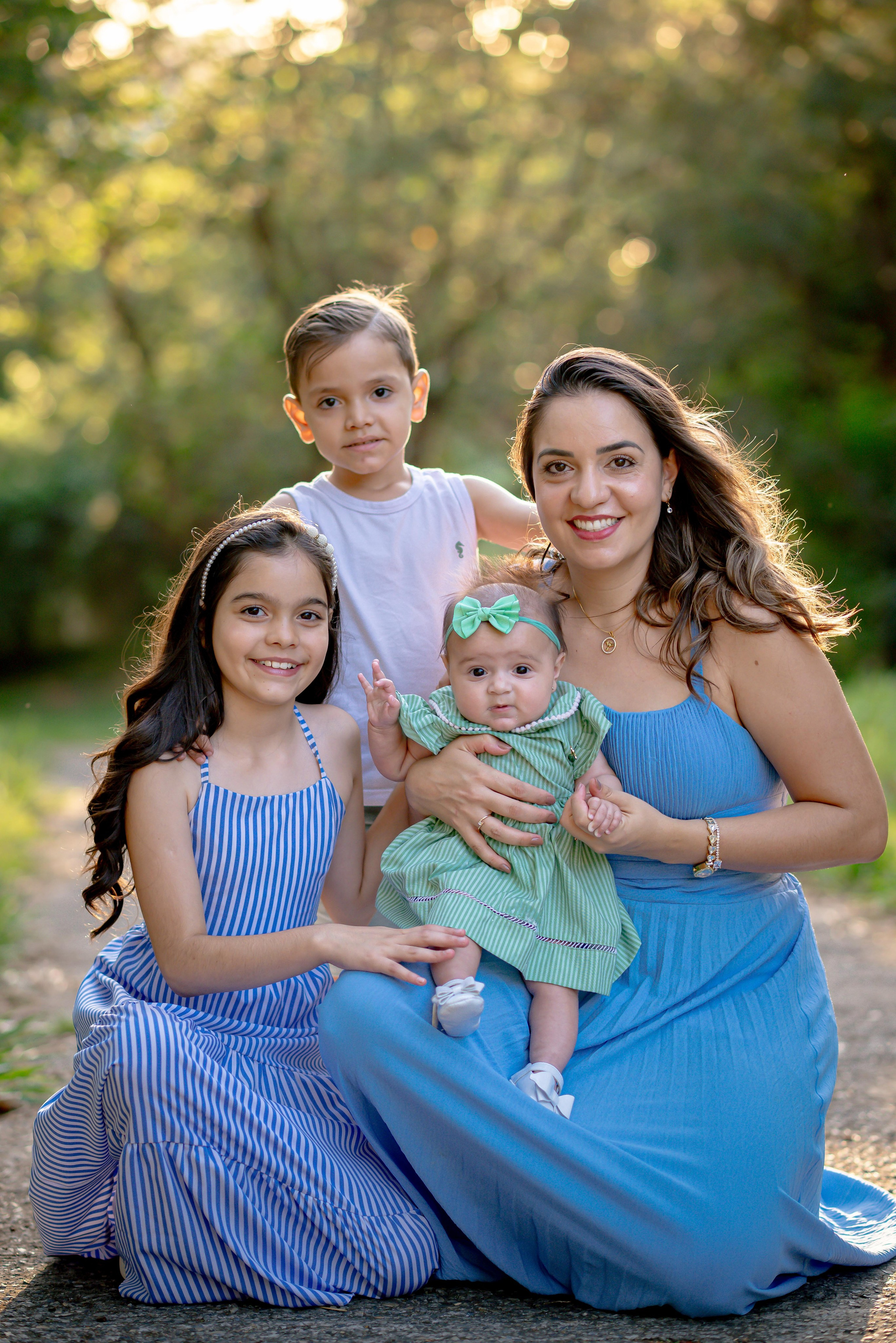 Fran e filhos. Wedding photographer Ana Koshi