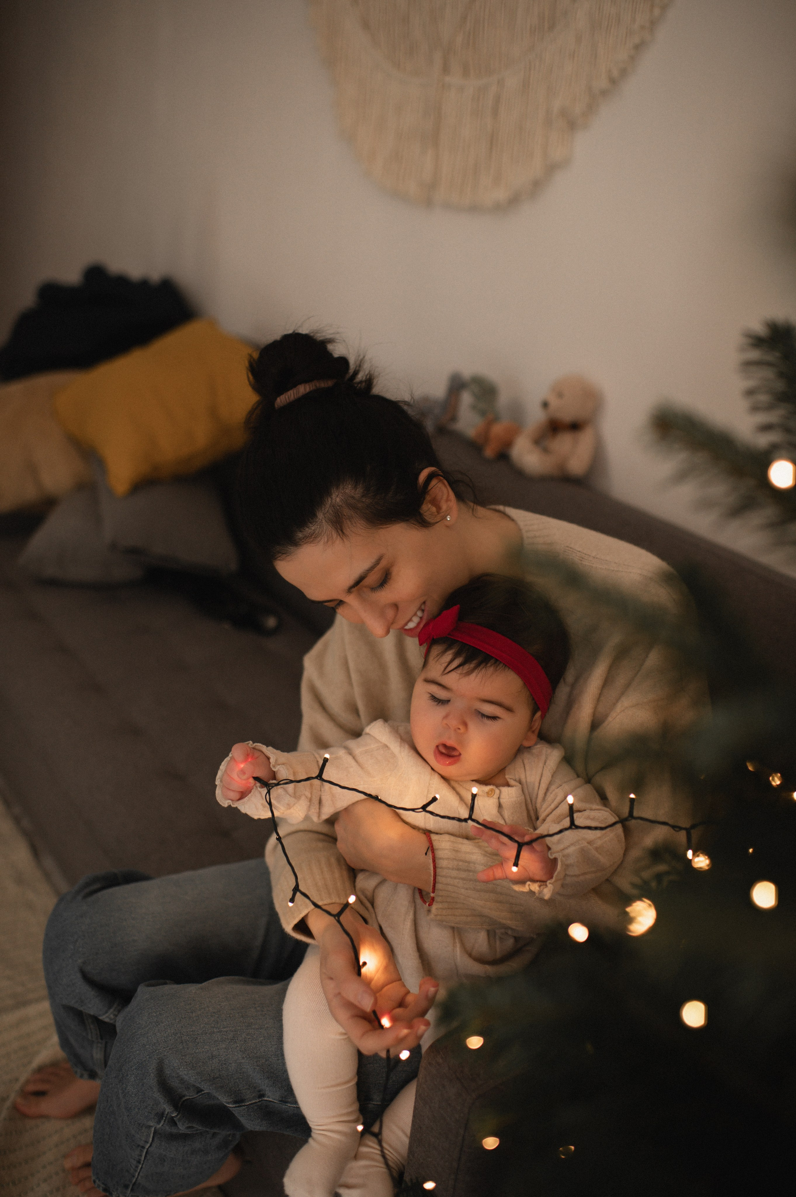 First Christmas. Семейная, детская, портретная и предметная фотосъемка в Салониках