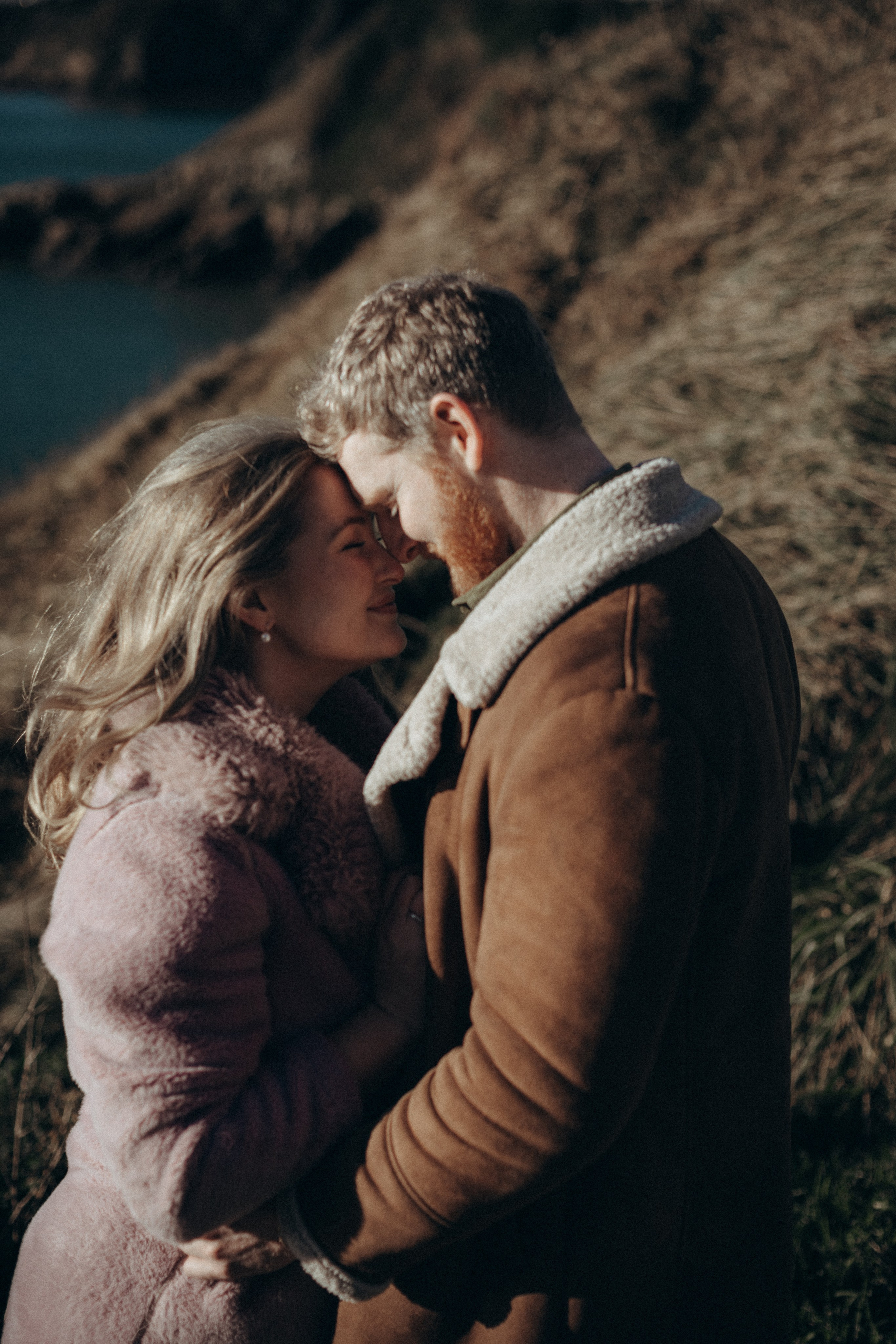 Howth cliff photoshoot. Wedding & Family photographer in County Donegal and Dublin, Ireland