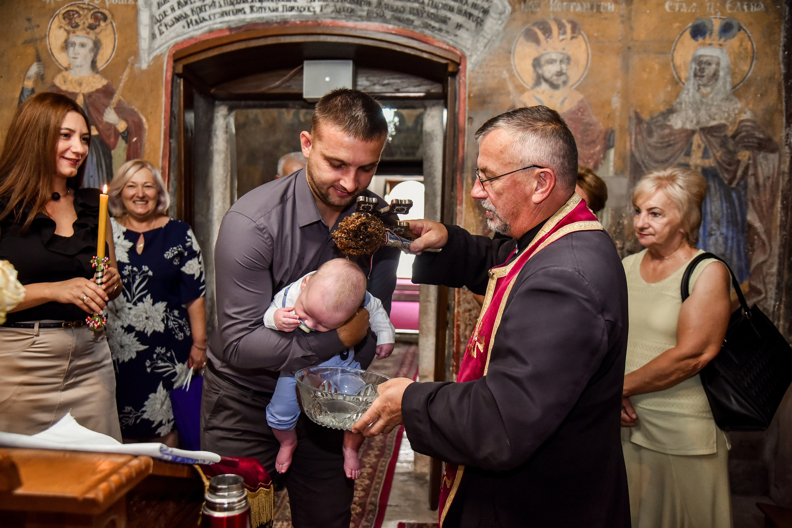 Ignjatovo krštenje. Marija Đoković, Belgrade-based family photographer