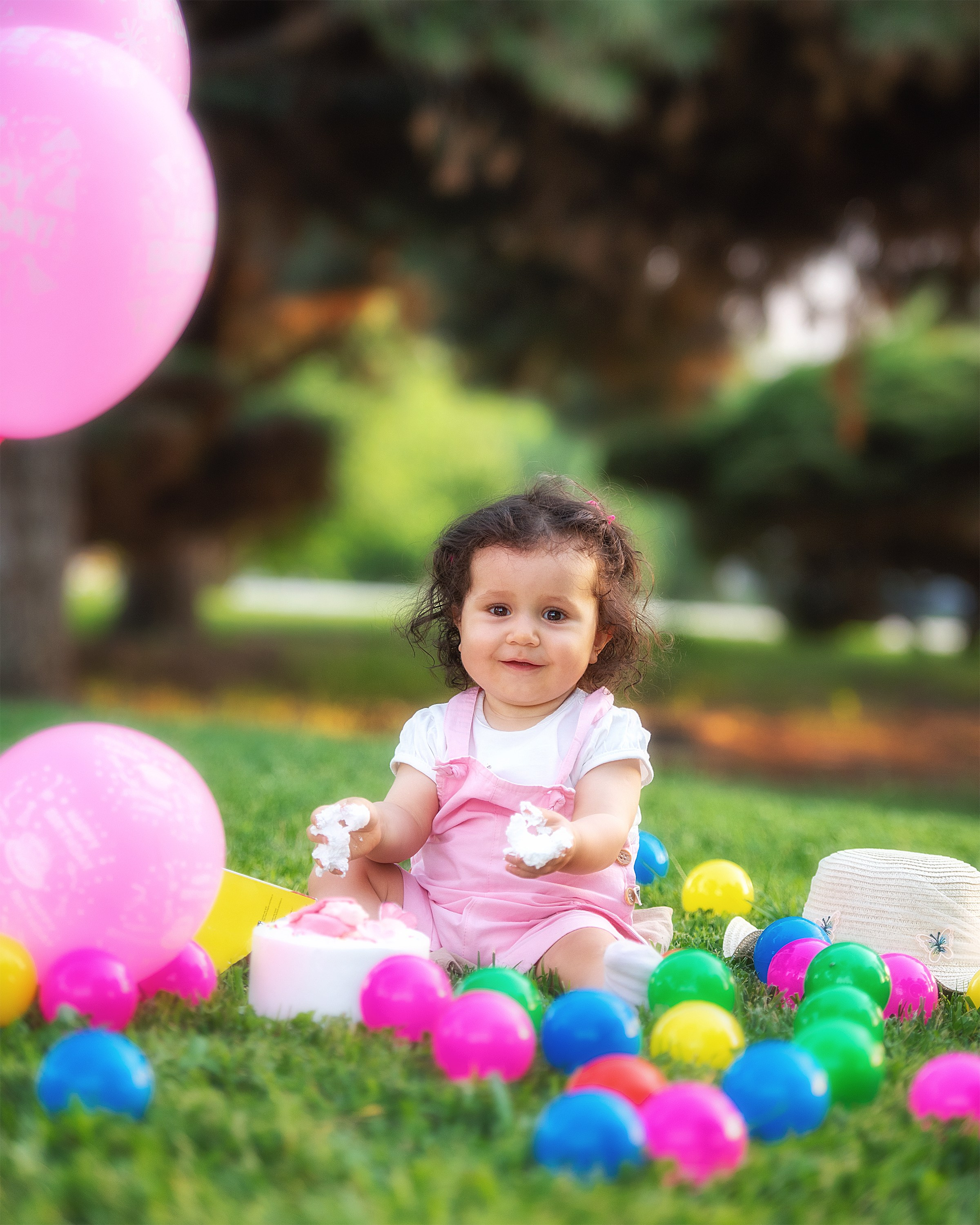 Крошка Эмилия-1 годик. Ваш фотограф в Ашхабаде Гамлет Осипов
