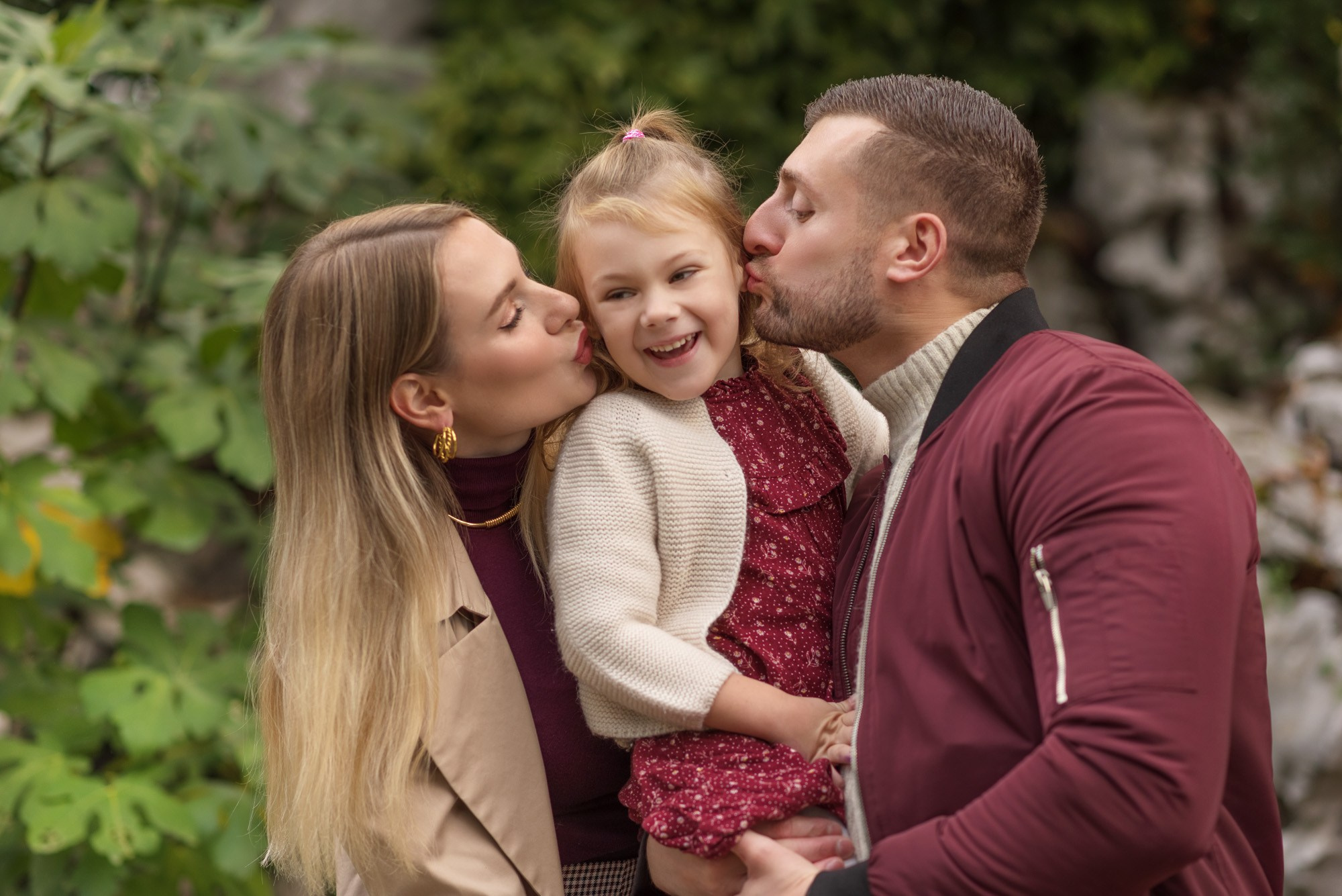 Séance photo famille élégante Bondue