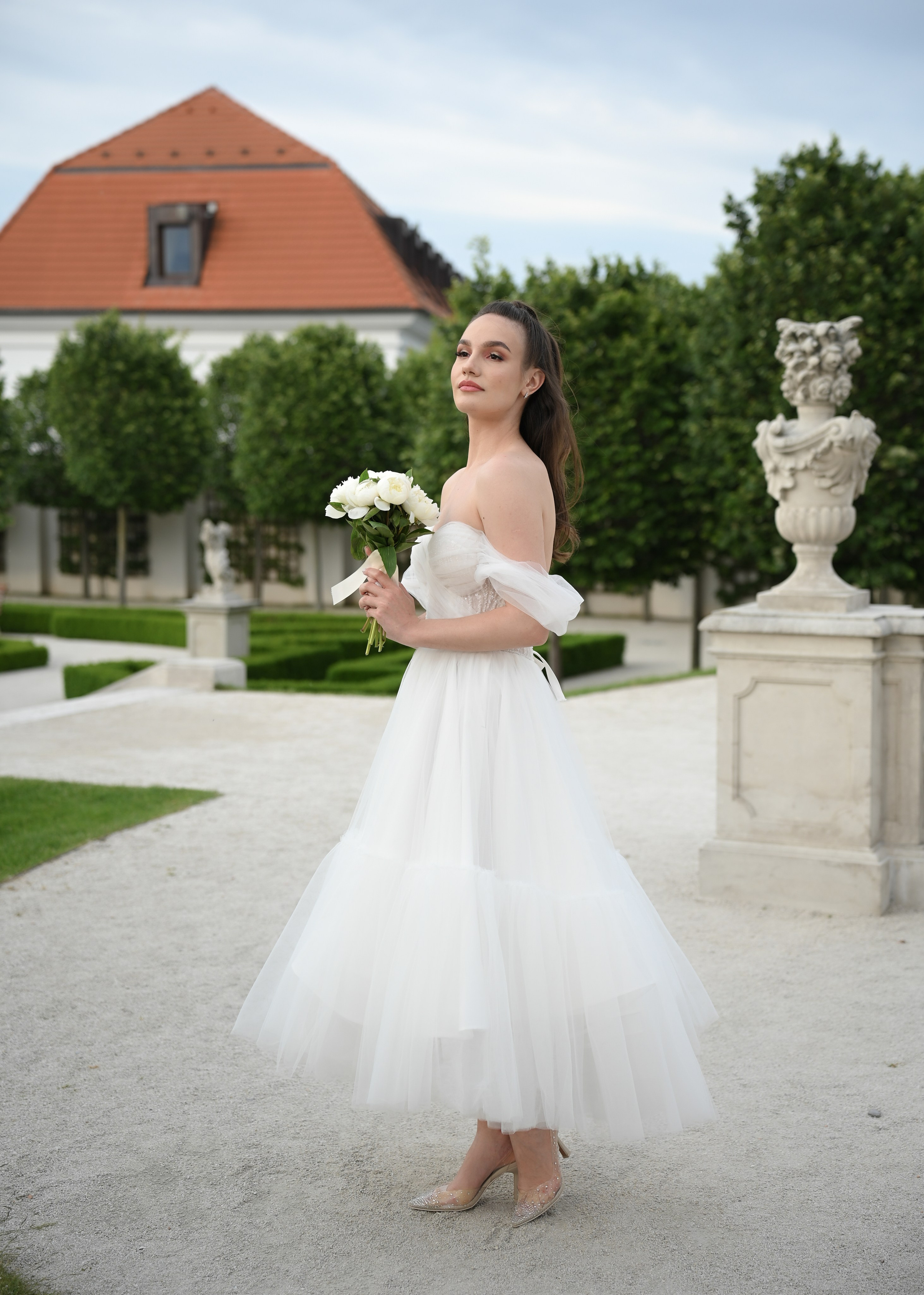 Eugene & Diana in Bratislava Castle. Photo Vienna and Bratislava
