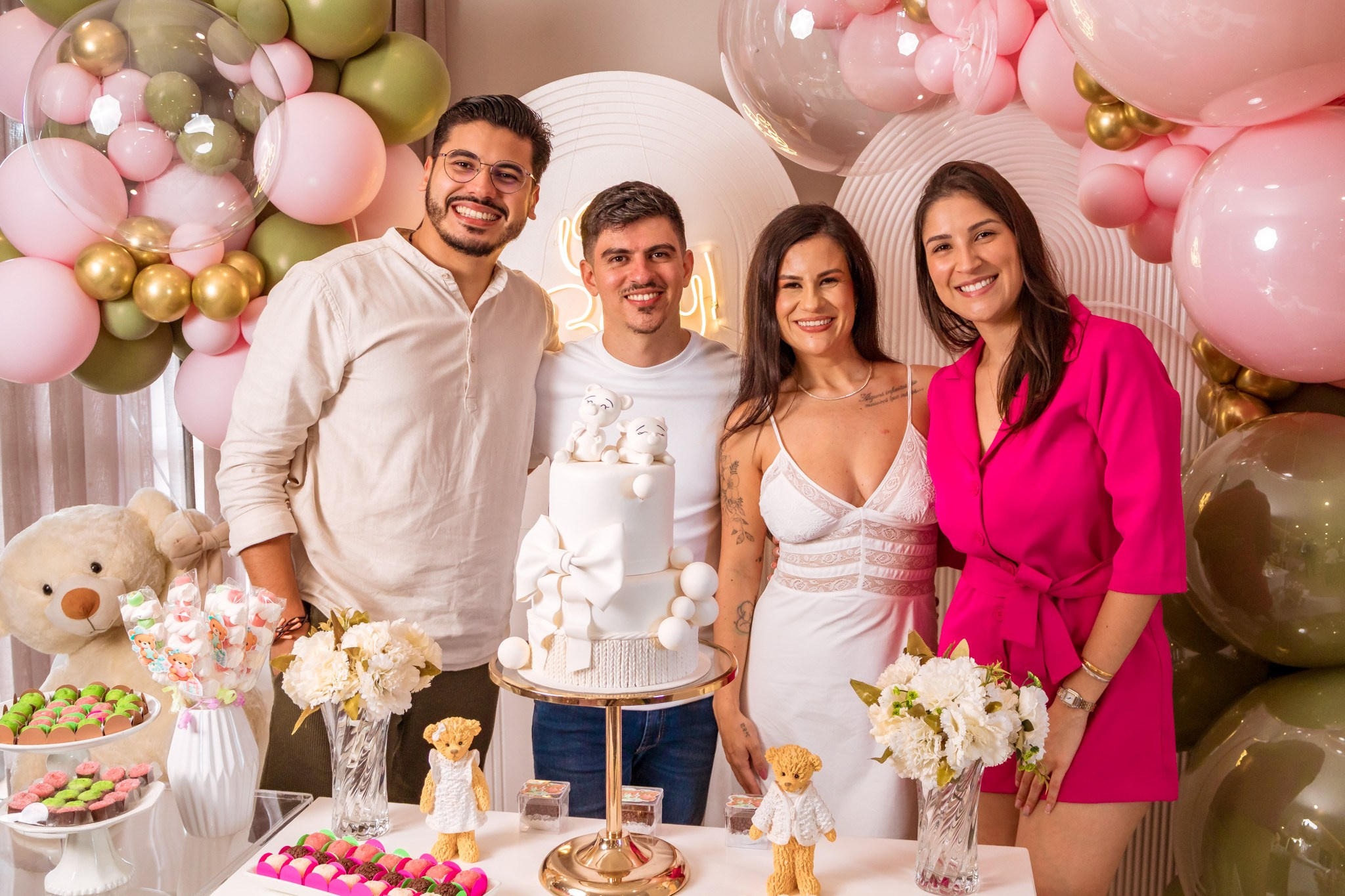 CHÁ REVELAÇÃO. CASAMENTO AR LIVRE