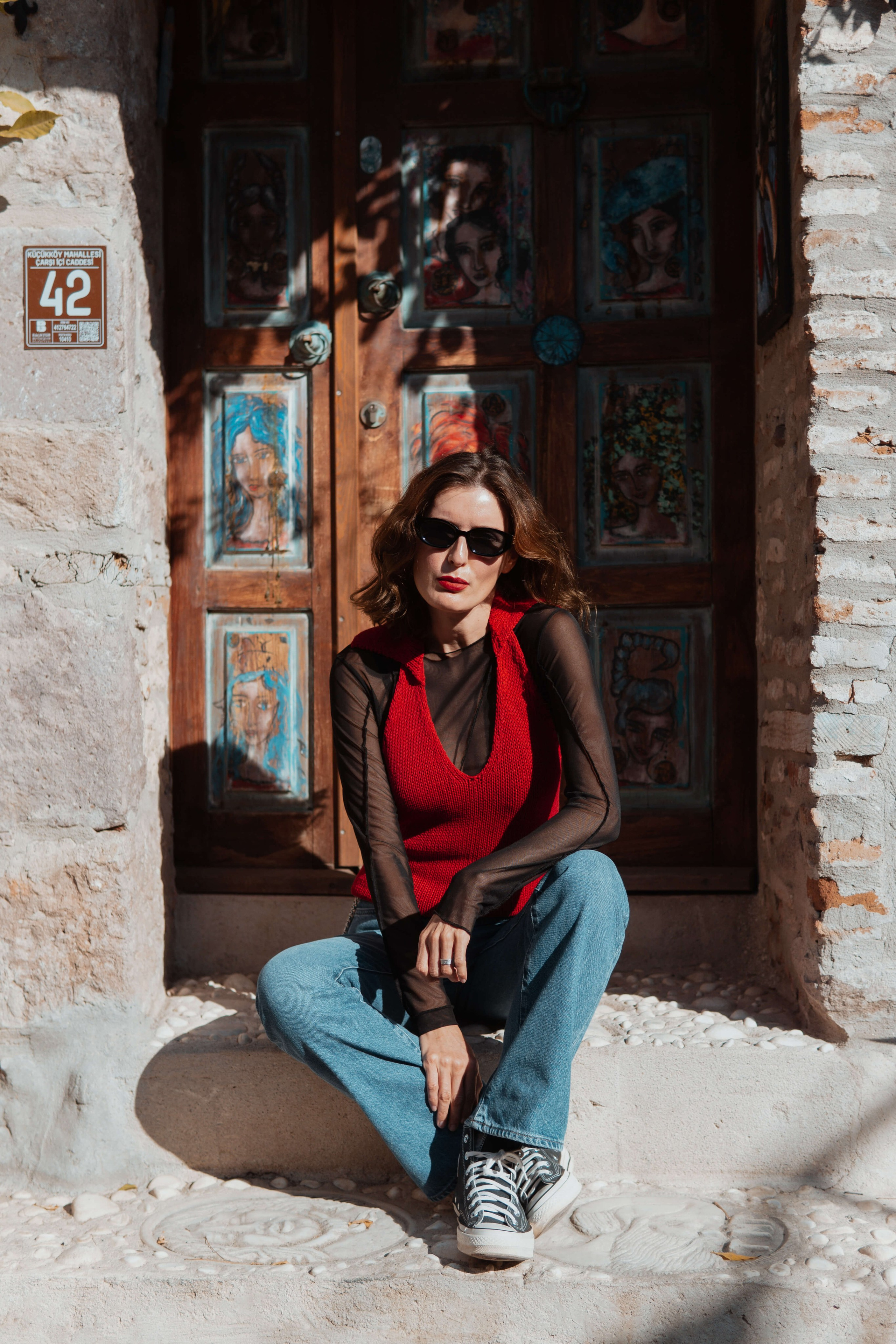 Natural Editorial Portraits in Küçükköy with Julia
