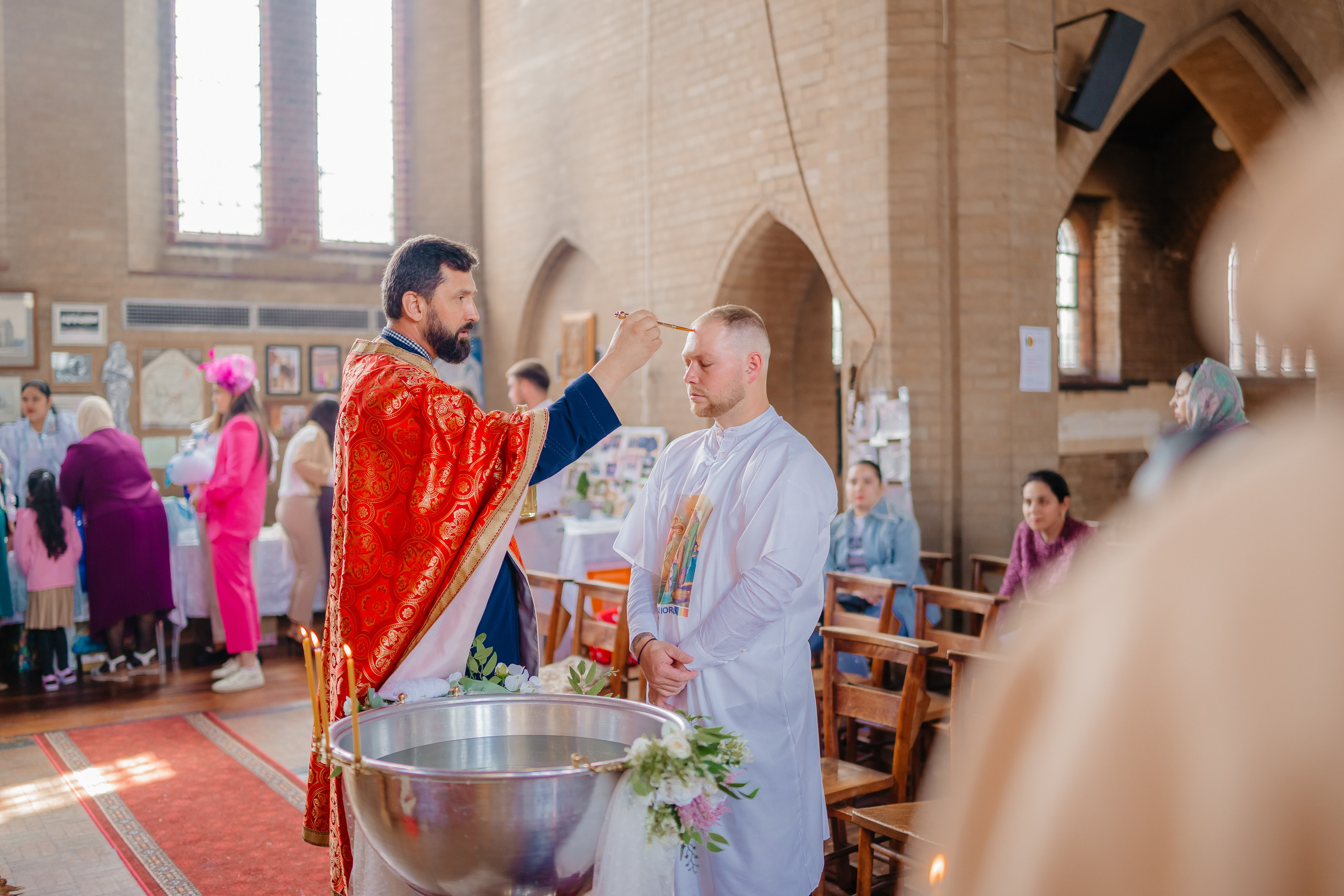 Double Christening Photography | Father & Daughter Baptism — Marian V. Munteanu. Photographer Family Wedding Event London and World wide Marian V Munte