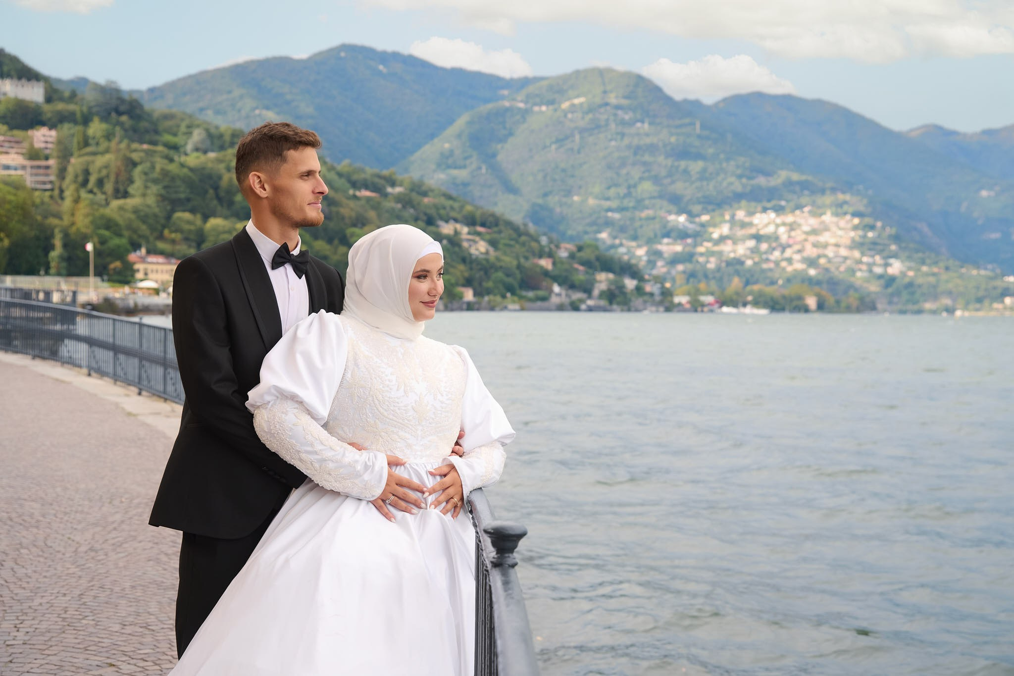 Jasmina & Vale. Fotografo matrimonio Lago di Como Ferrari Media Production
