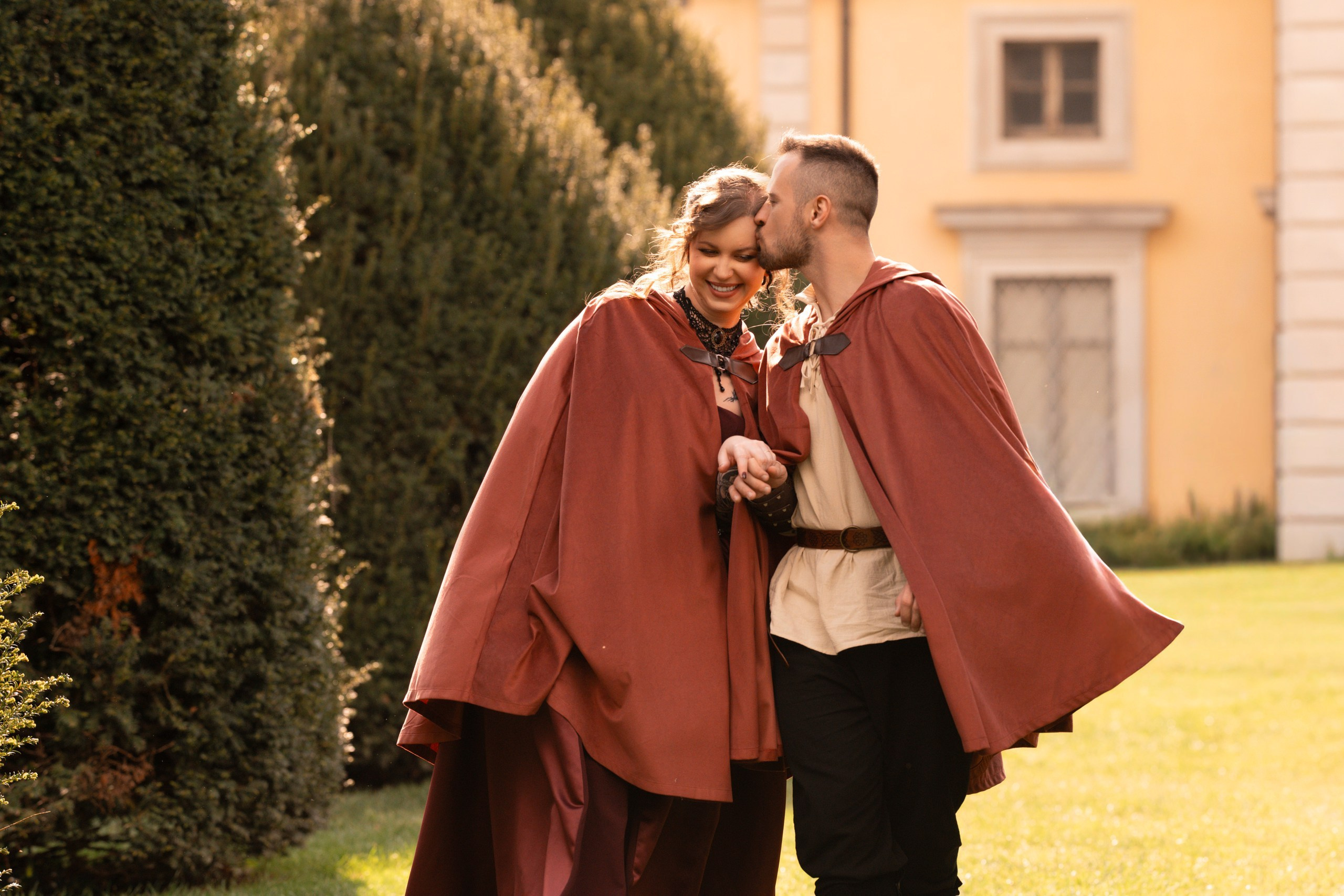 Medieval Love Story. Wedding Photographer Lake Como Ferrari Media Production