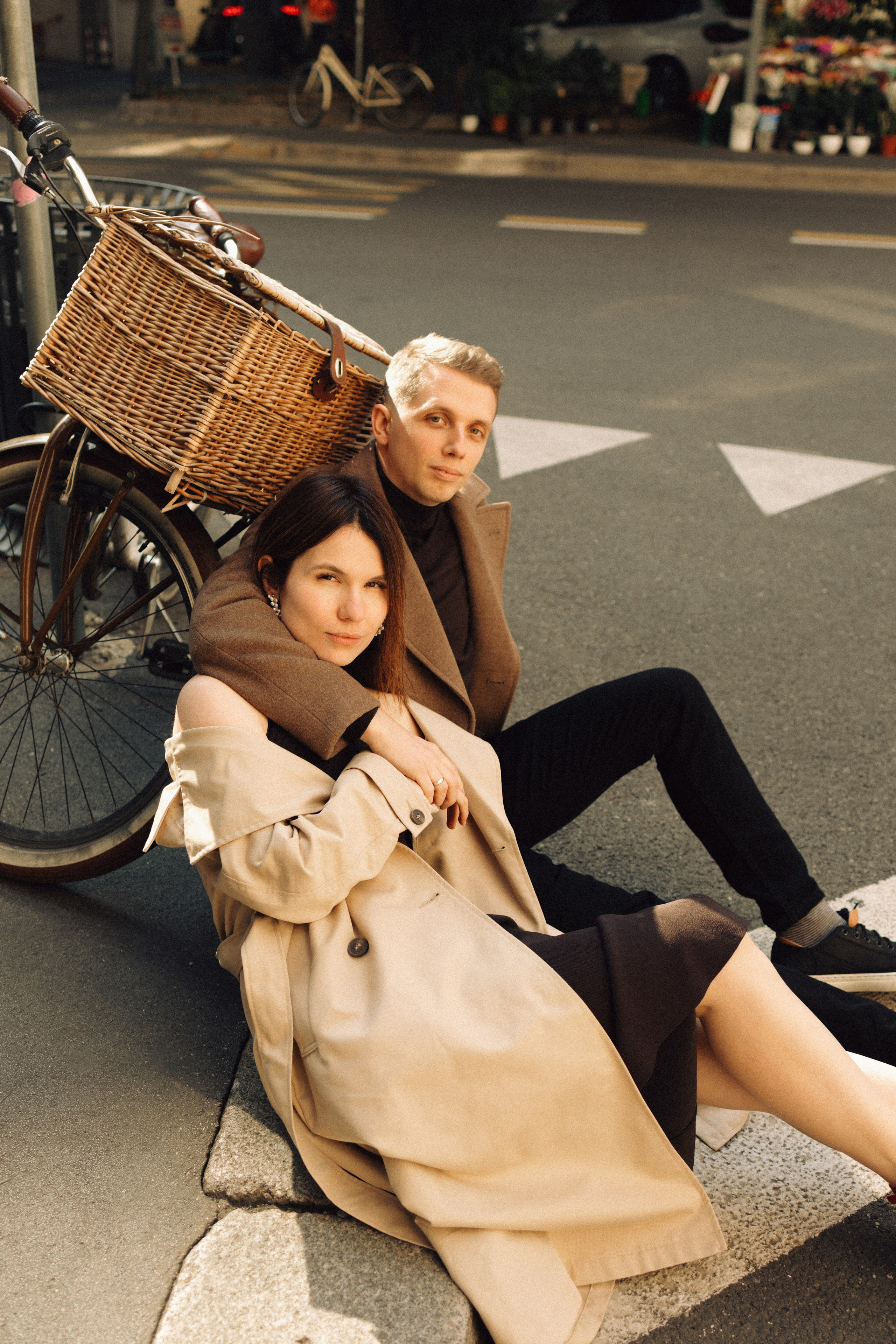 Couple in Milan love story session