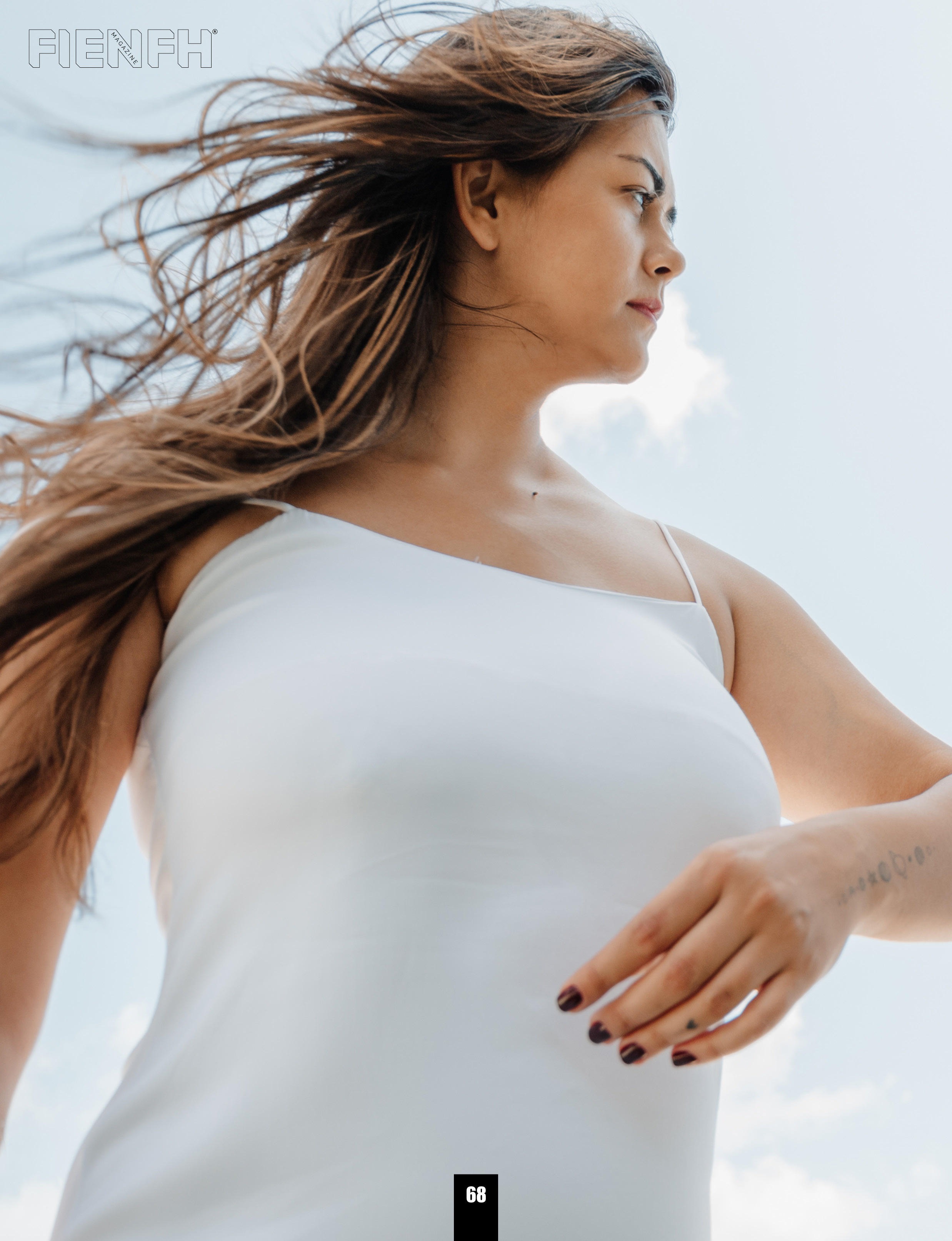 FIENTH Magazine July 2021. Portrait and graduation photographer Marina Simanava