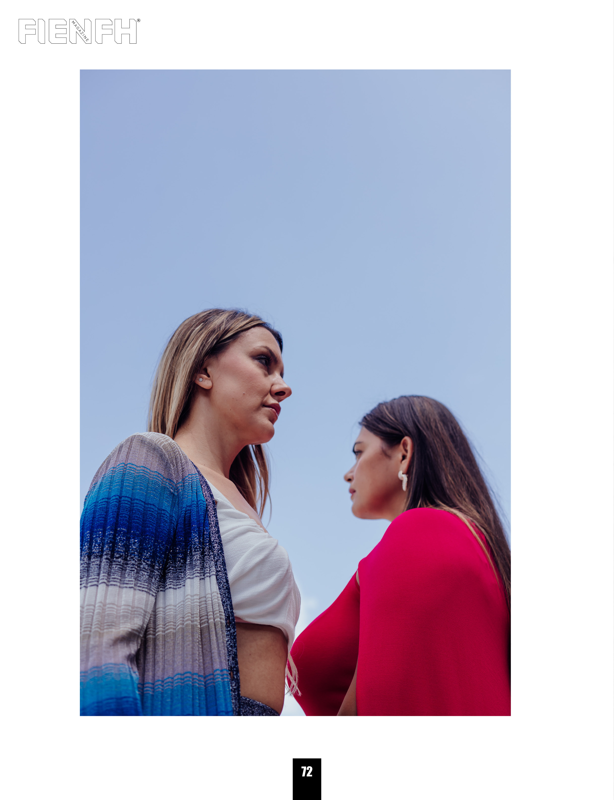 FIENTH Magazine July 2021. Portrait and graduation photographer Marina Simanava