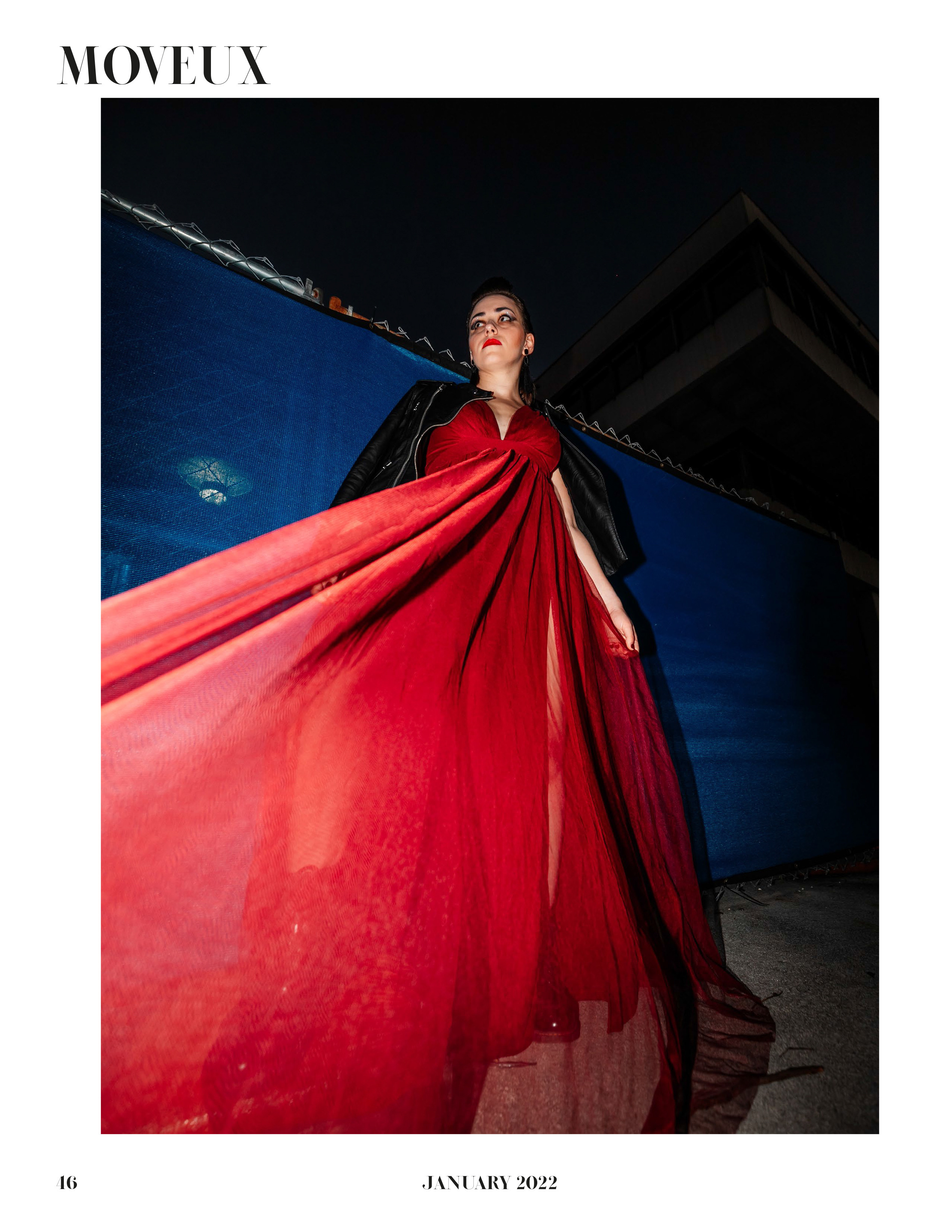 MOVEUX Magazine January 2022. Portrait and graduation photographer Marina Simanava