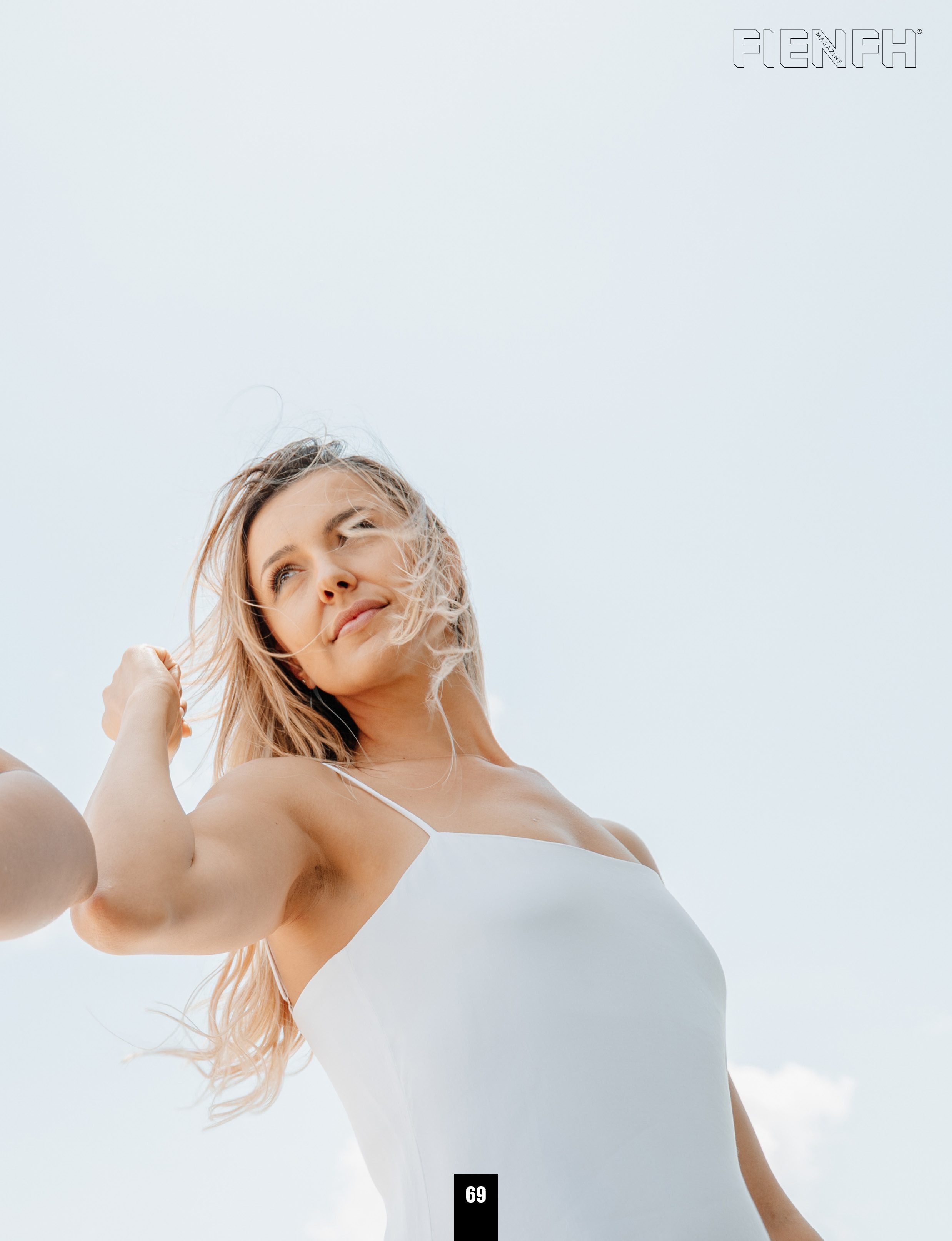 FIENTH Magazine July 2021. Portrait and graduation photographer Marina Simanava