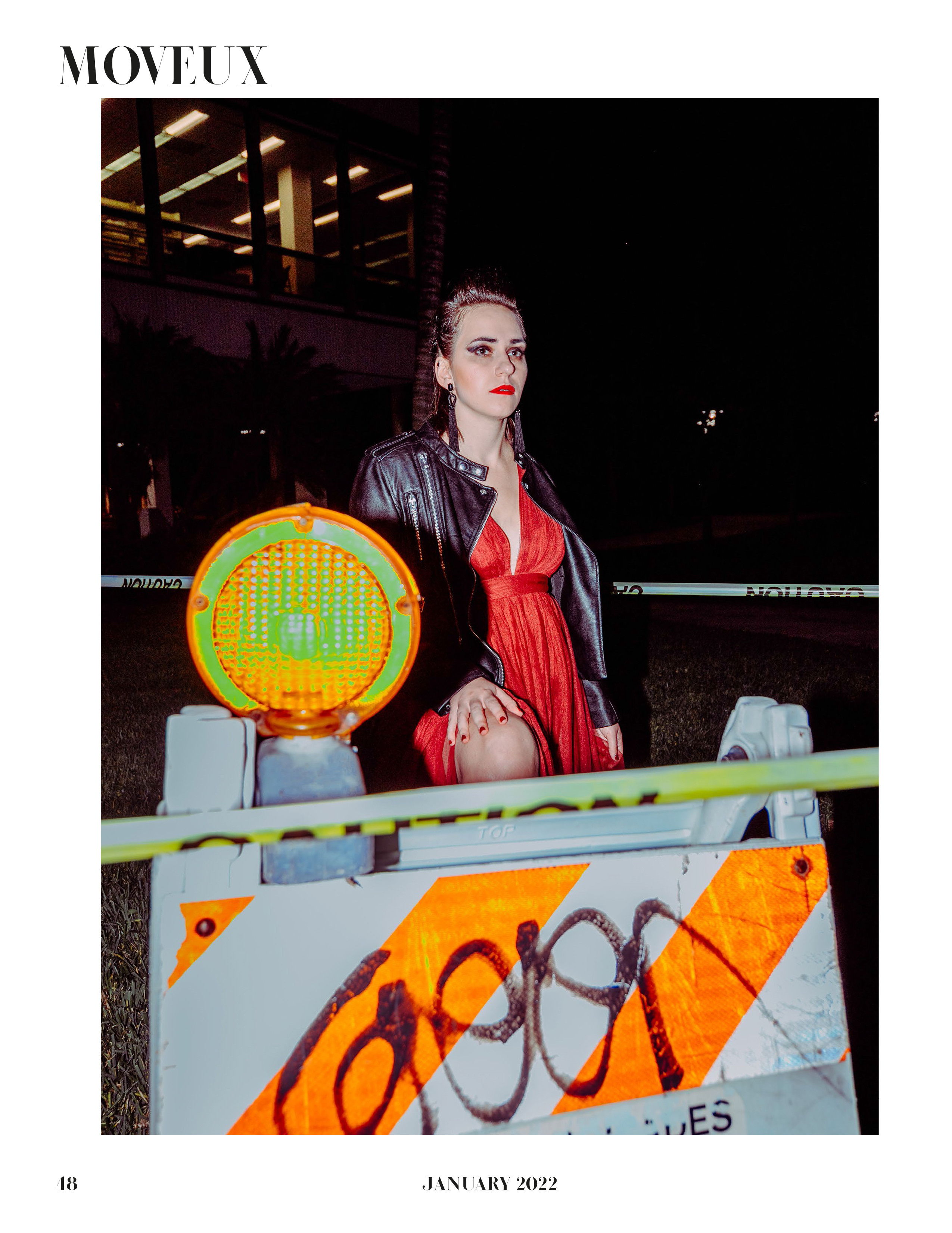 MOVEUX Magazine January 2022. Portrait and graduation photographer Marina Simanava