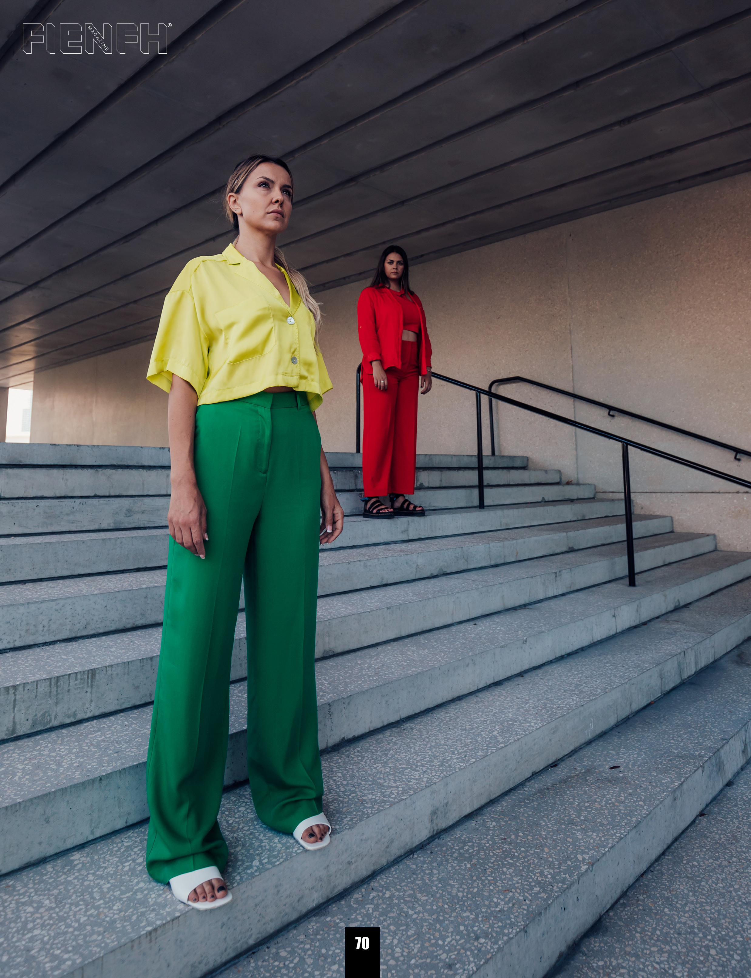 FIENTH Magazine July 2021. Portrait and graduation photographer Marina Simanava