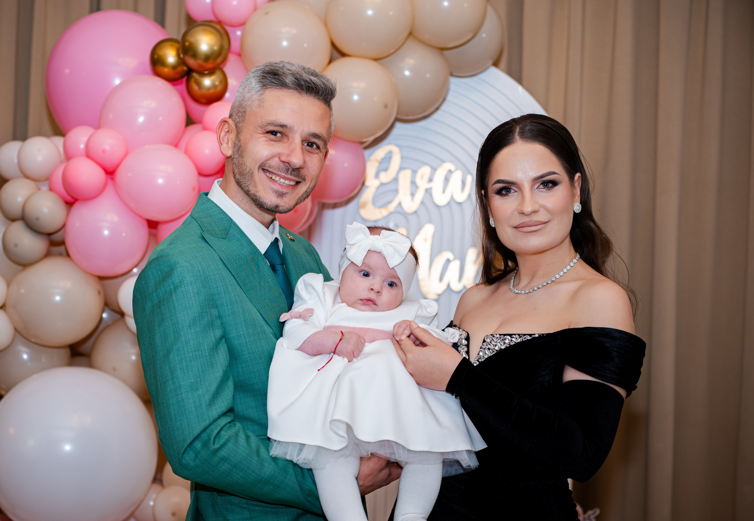 Botez EVA MARIA. MCM Happy Studio – Fotograf & Videograf Evenimente | Nuntă & Botez