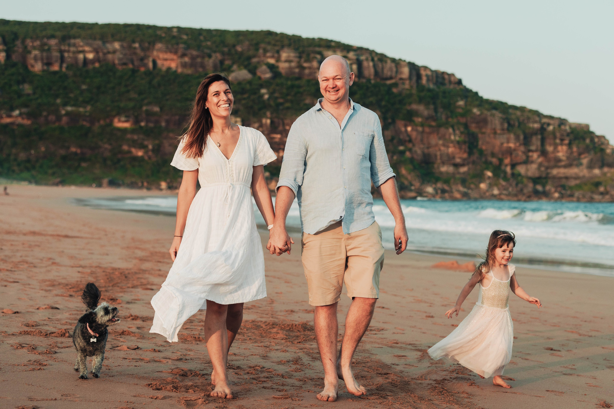 Kat + Andrew + Bella + Roxie. True Story Photography