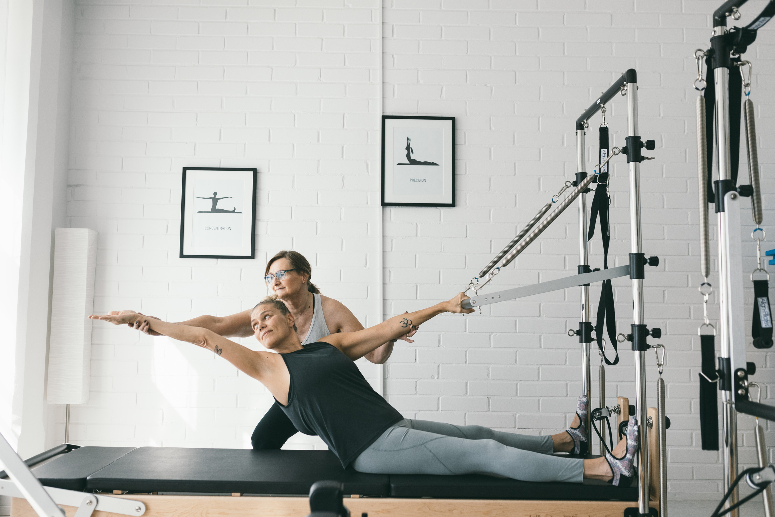 Pilates school. Valokuvaaja Lahti, Helsinki Elena Salonen