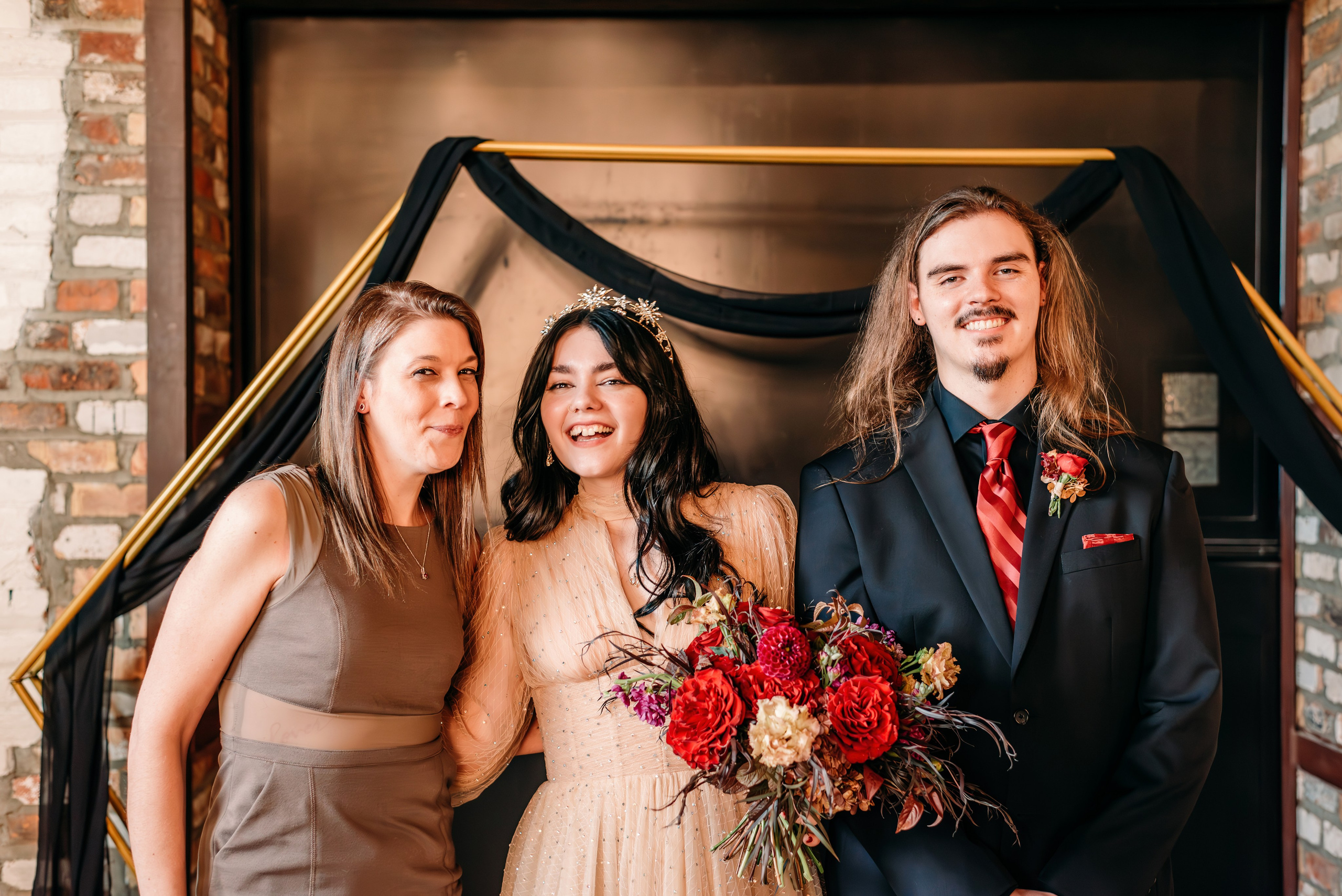 Bold & Dramatic Wedding at The Paper Mill on The Landing | Fort Wayne Wedding Photographer. Alexandria Danielle Photography | Fort Wayne & Indianapolis Wedding Photographer