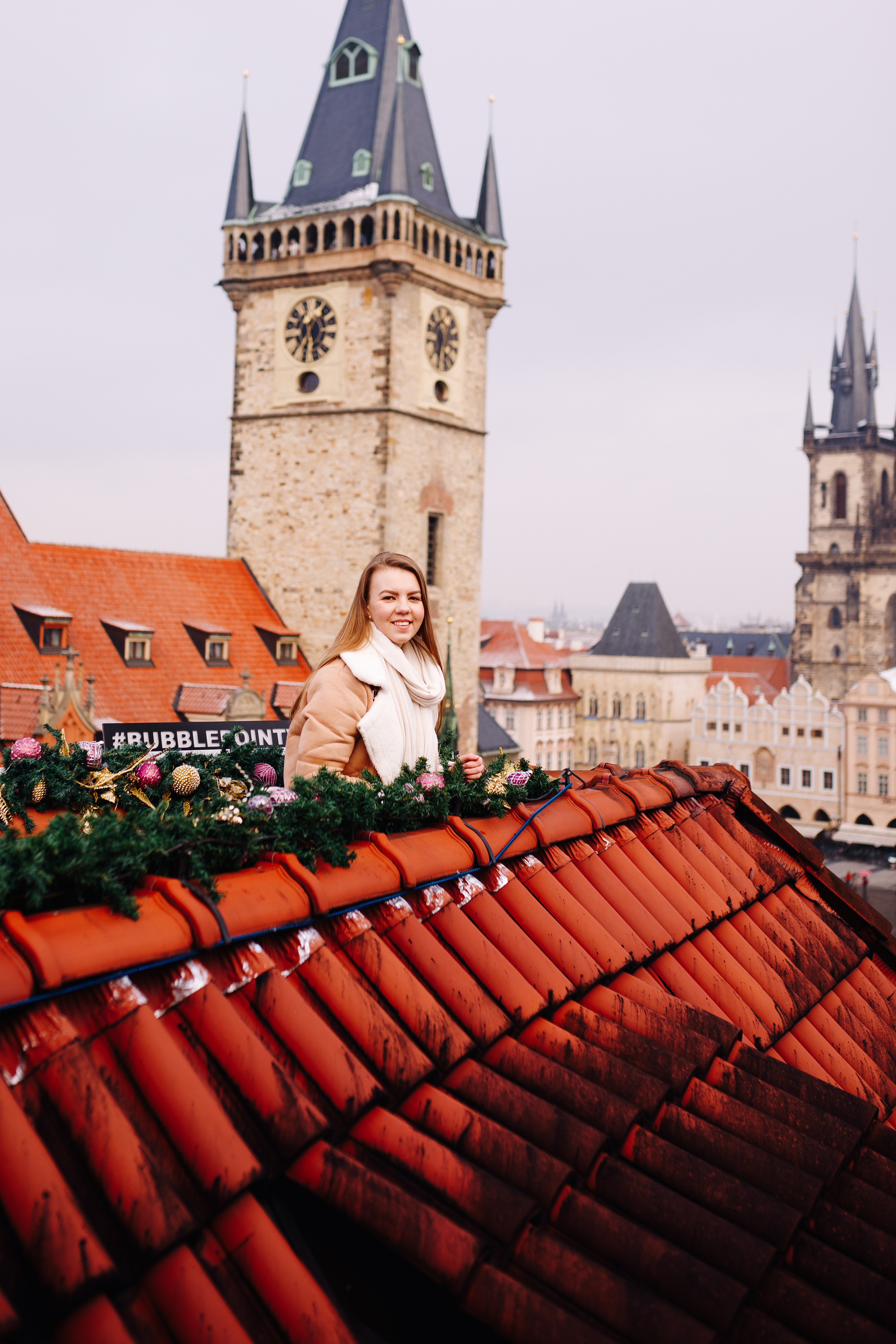 Marie. Photographer in Prague for tourists