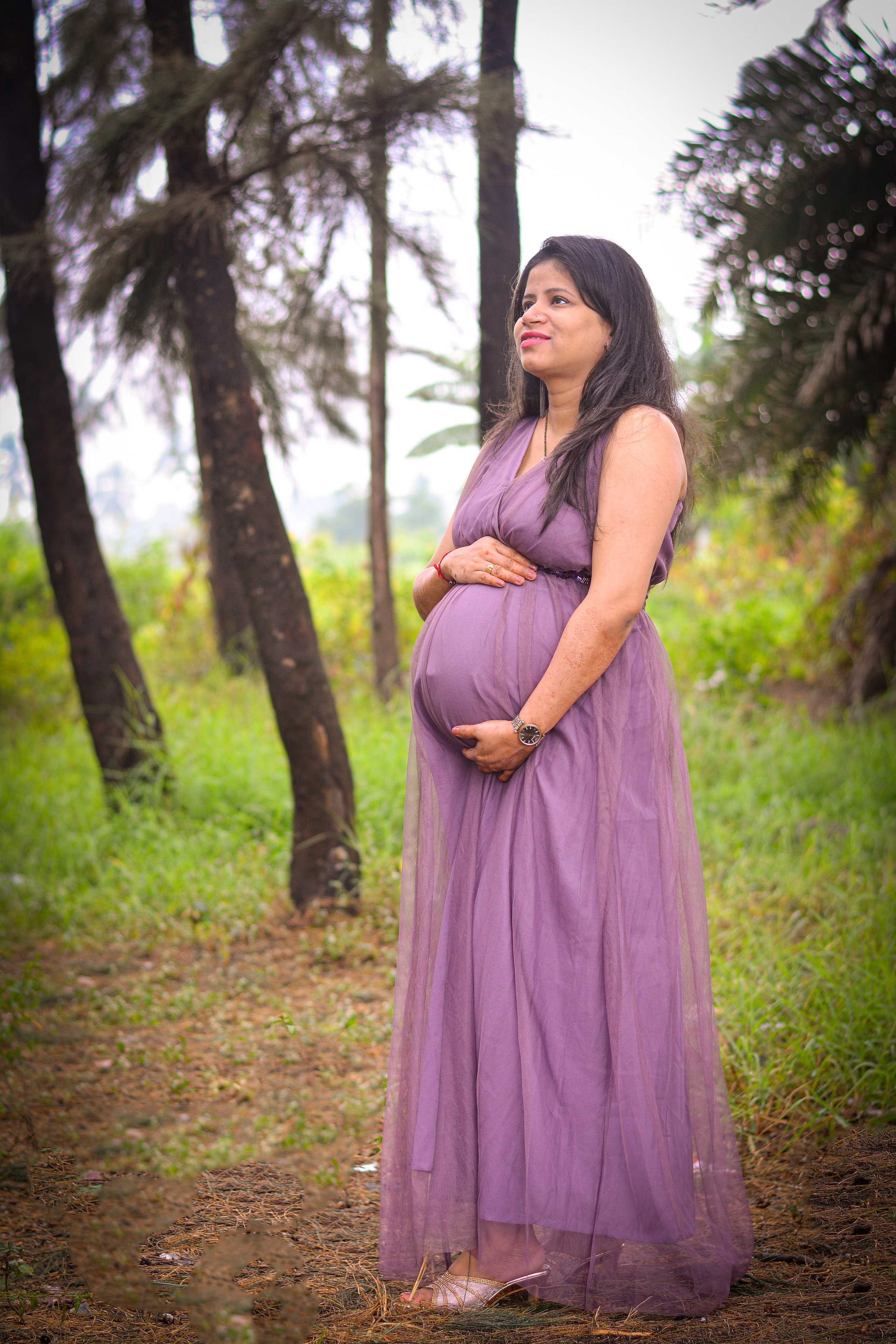 Maternity shoot. “Ajay Digital Photo Studio — Capturing Timeless Wedding Moments”