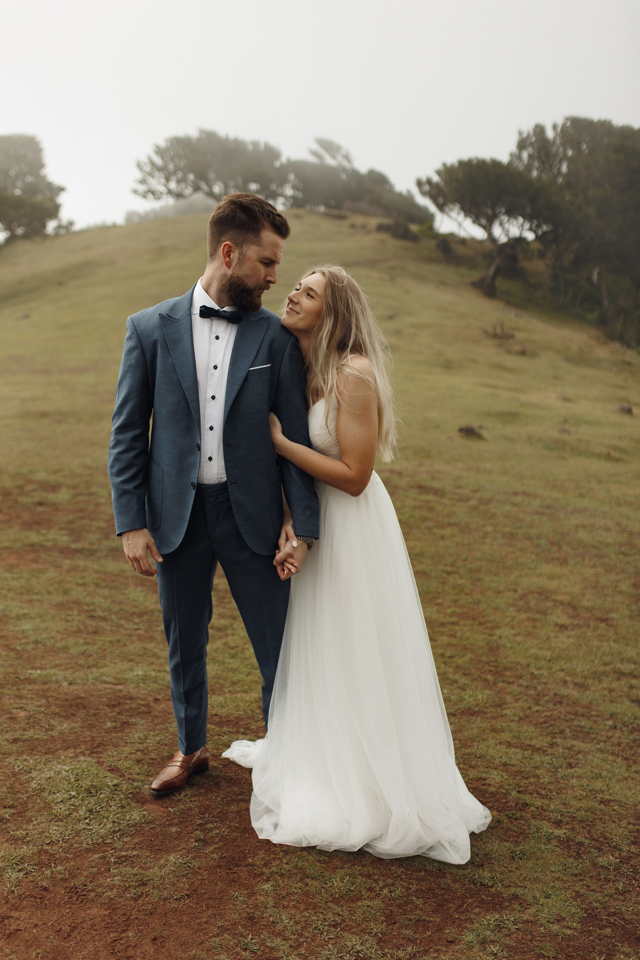 Wedding photographer captures elopement in the enchanting Fanal Forest Madeira