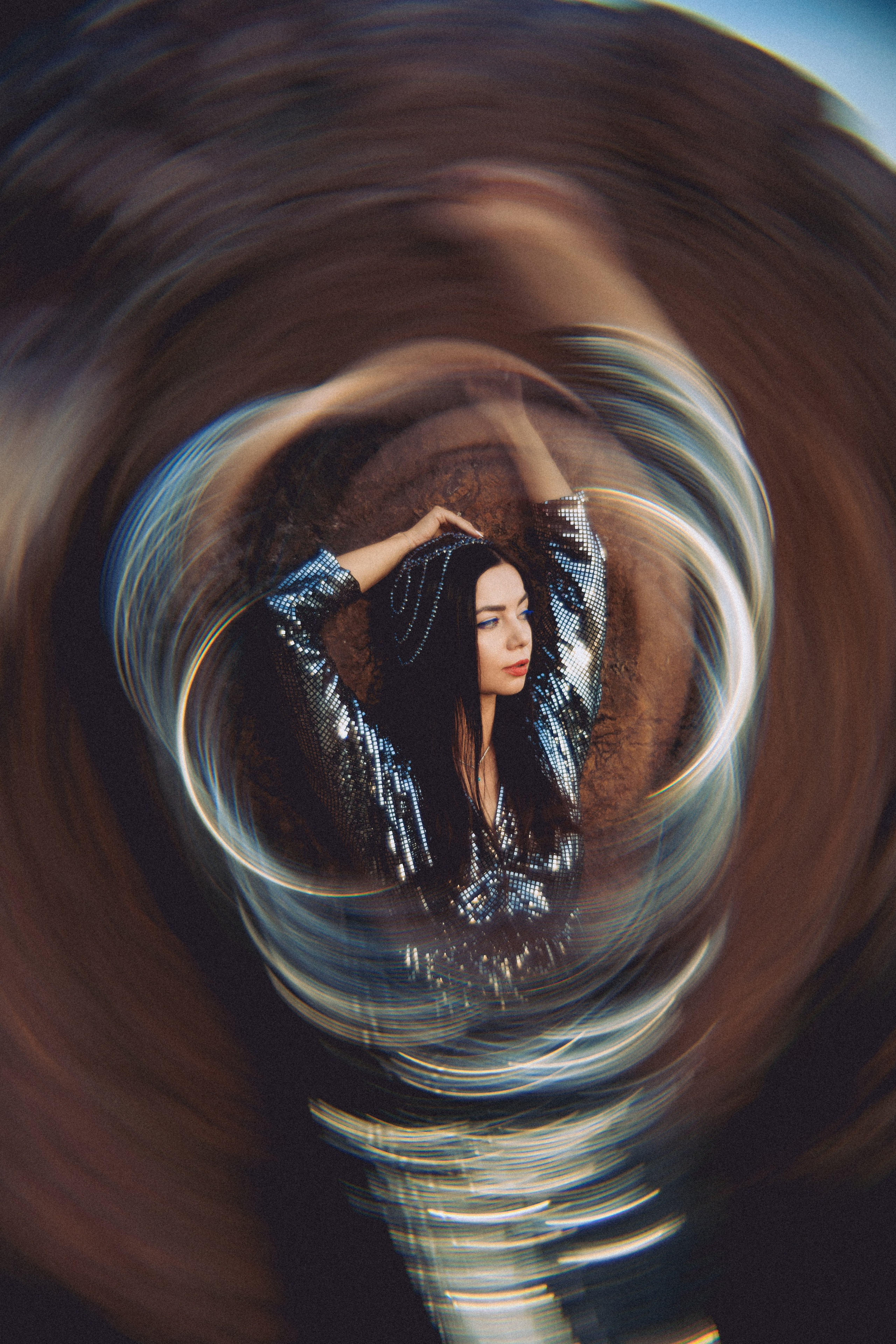 “Goddesses” Daria as Amphitrite. Photographer in Greece Kristina