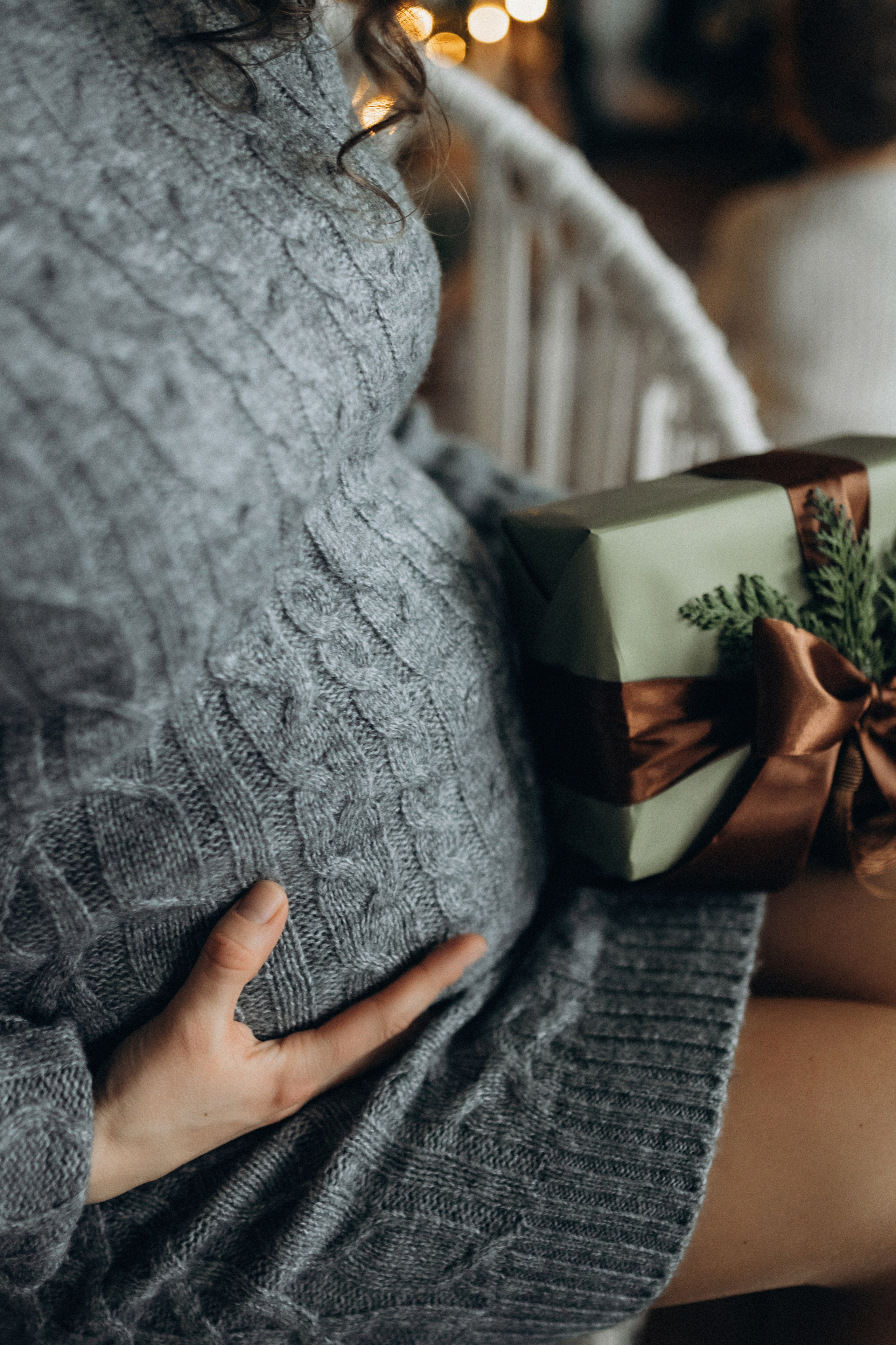 Новогодняя фотосессия в студии. Семейный фотограф Лейпциг, Германия