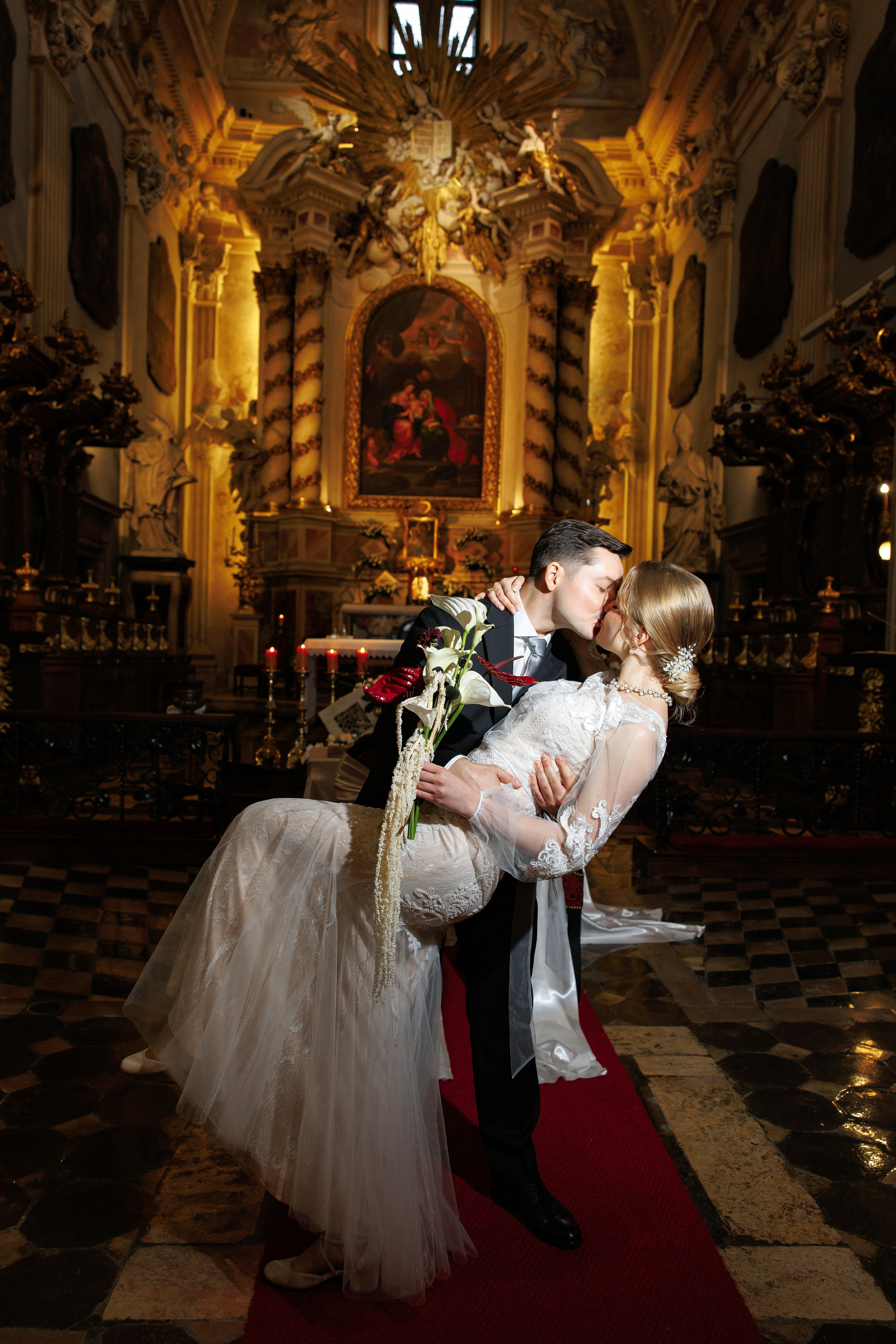 Maria & Jakub. Fotograf ślubny i rodzinny w Krakowie Yana Klymova