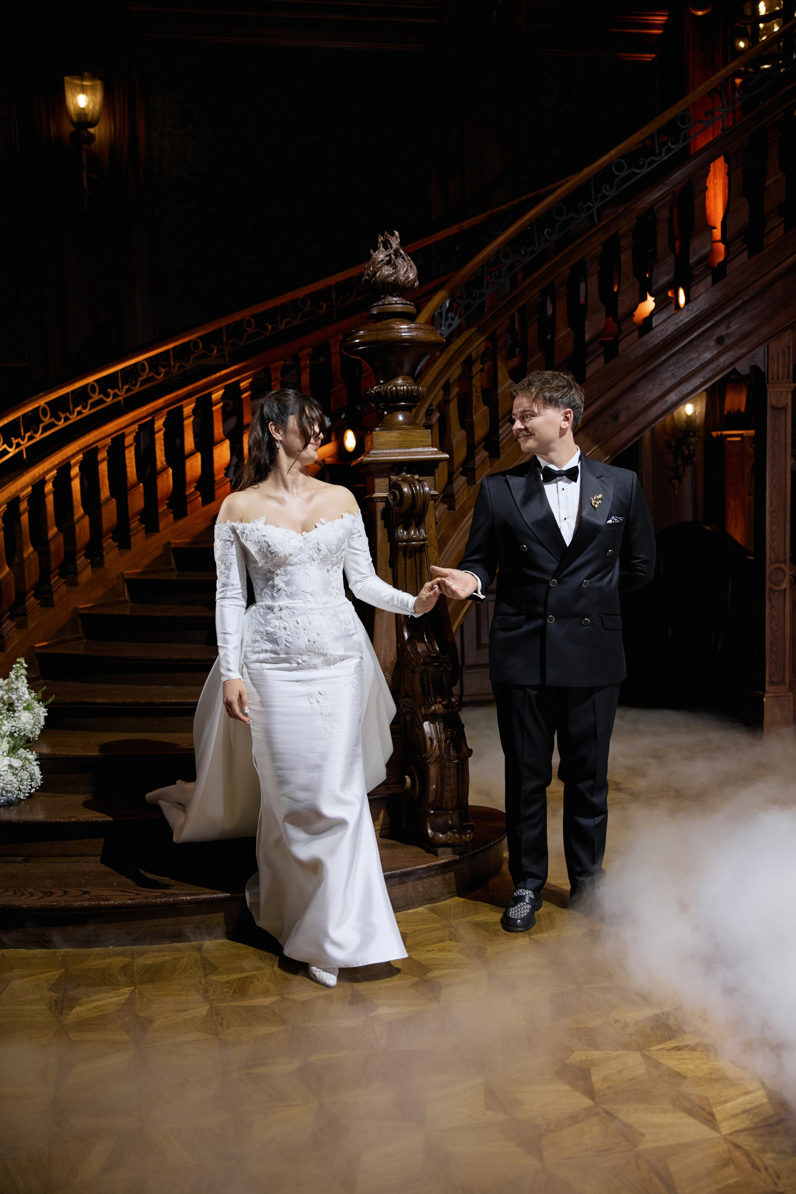 Wiktoria & Kacper. Pałac Goetz. Fotograf ślubny i rodzinny w Krakowie Yana Klymova