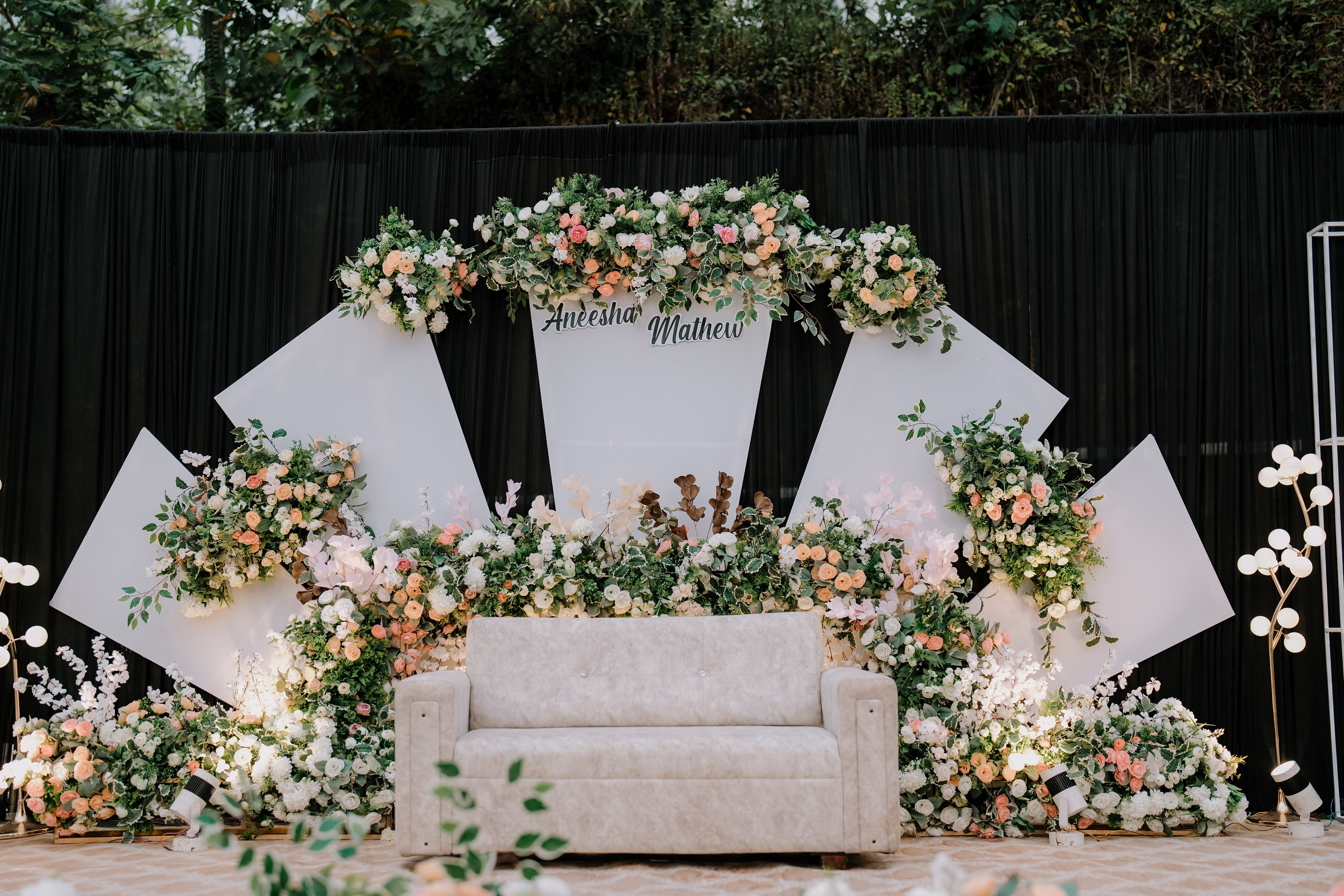 Engagement Ft. Aneesha & Mathew. Fine art Wedding Photographers in India & Canada