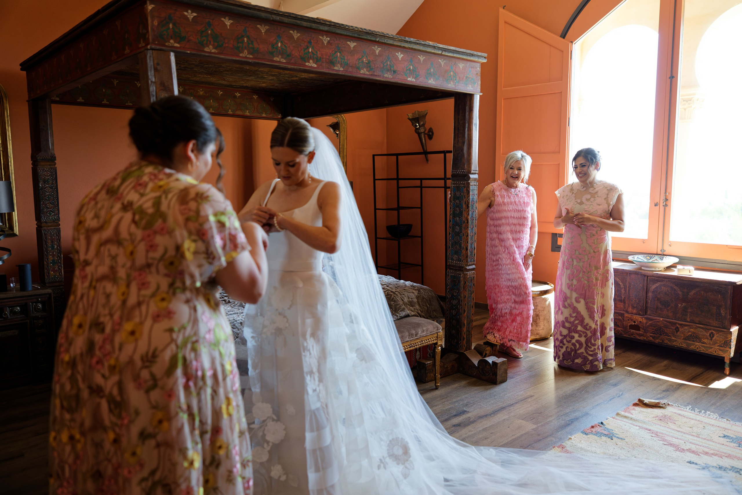 Wedding of Gracie & Joe at Gran Villa Rosa, Barcelona