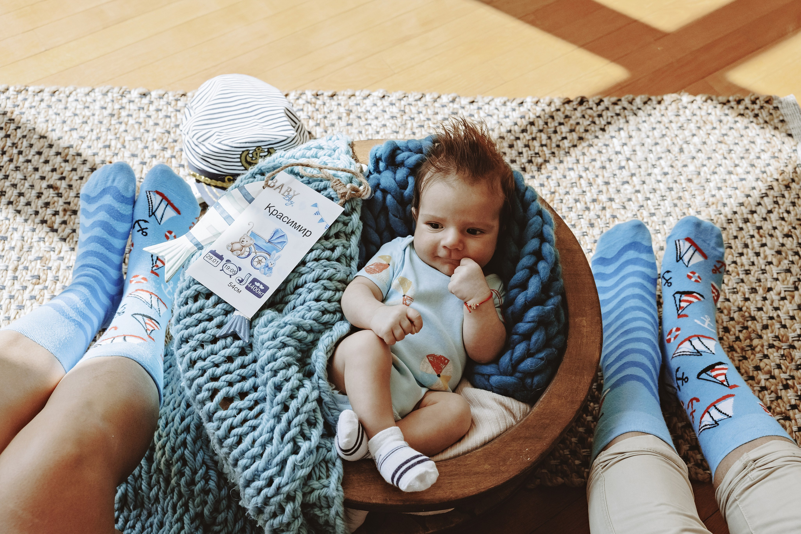 Фотосесия за новородено. Фотограф Ирина Йотова