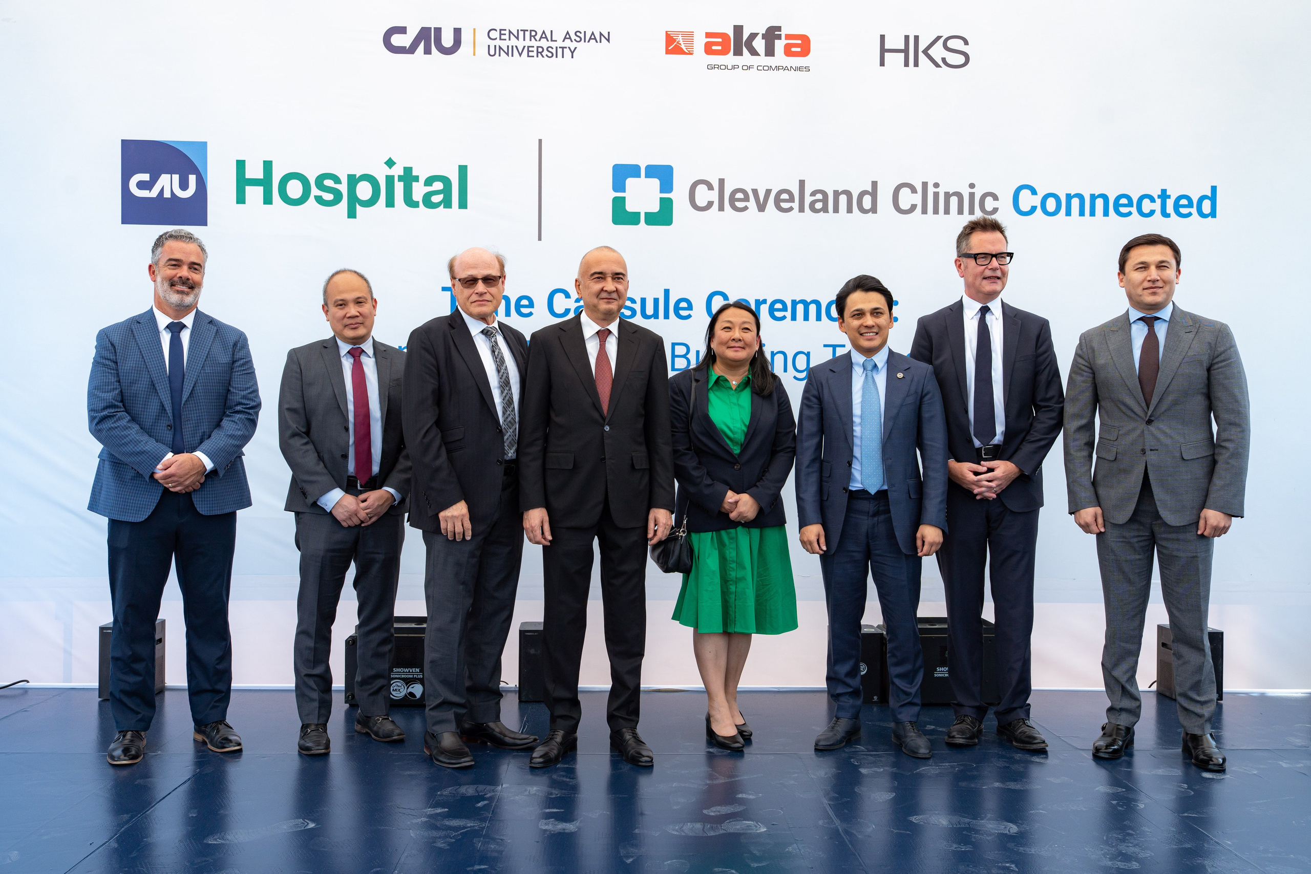 В Ташкенте стартовал проект строительства CAU Hospital в партнерстве с Cleveland Clinic
