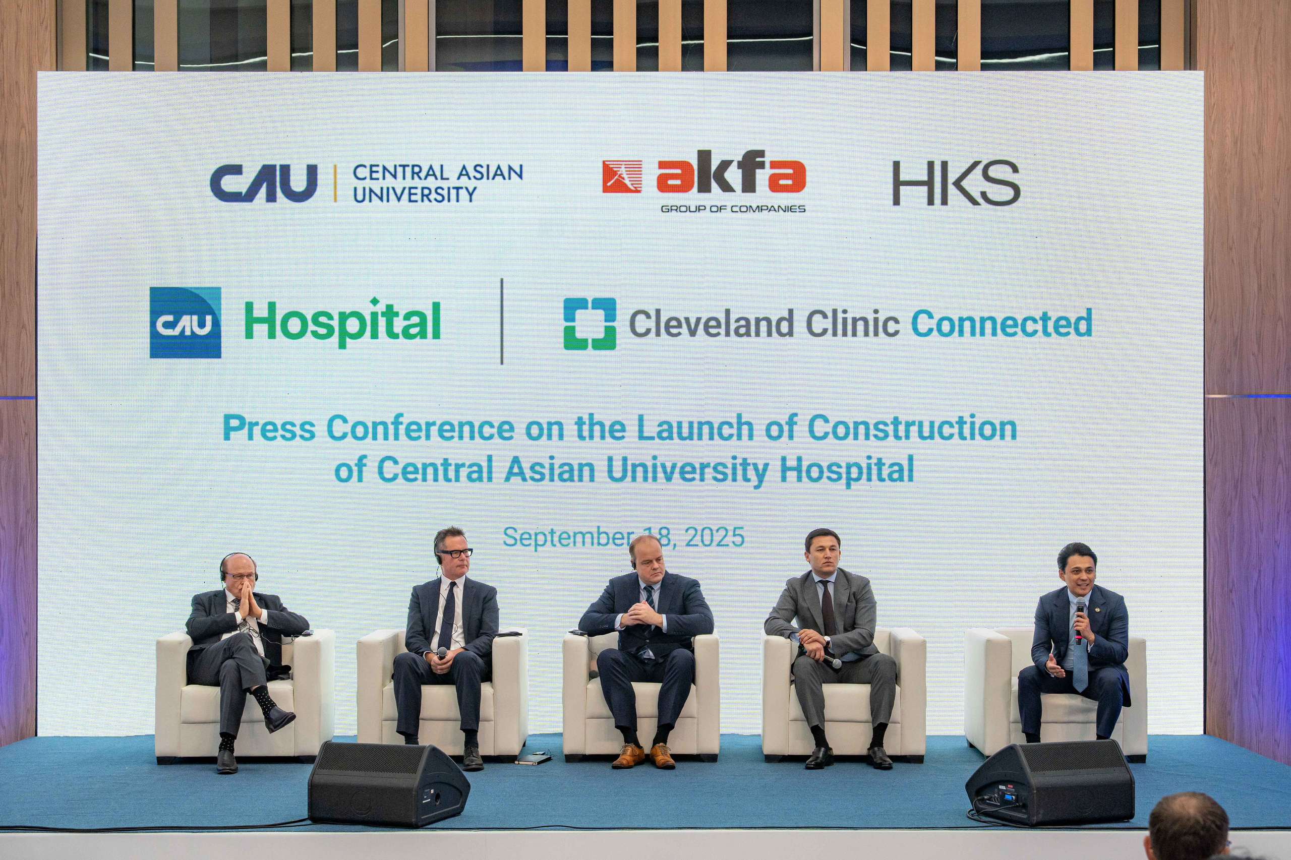В Ташкенте стартовал проект строительства CAU Hospital в партнерстве с Cleveland Clinic
